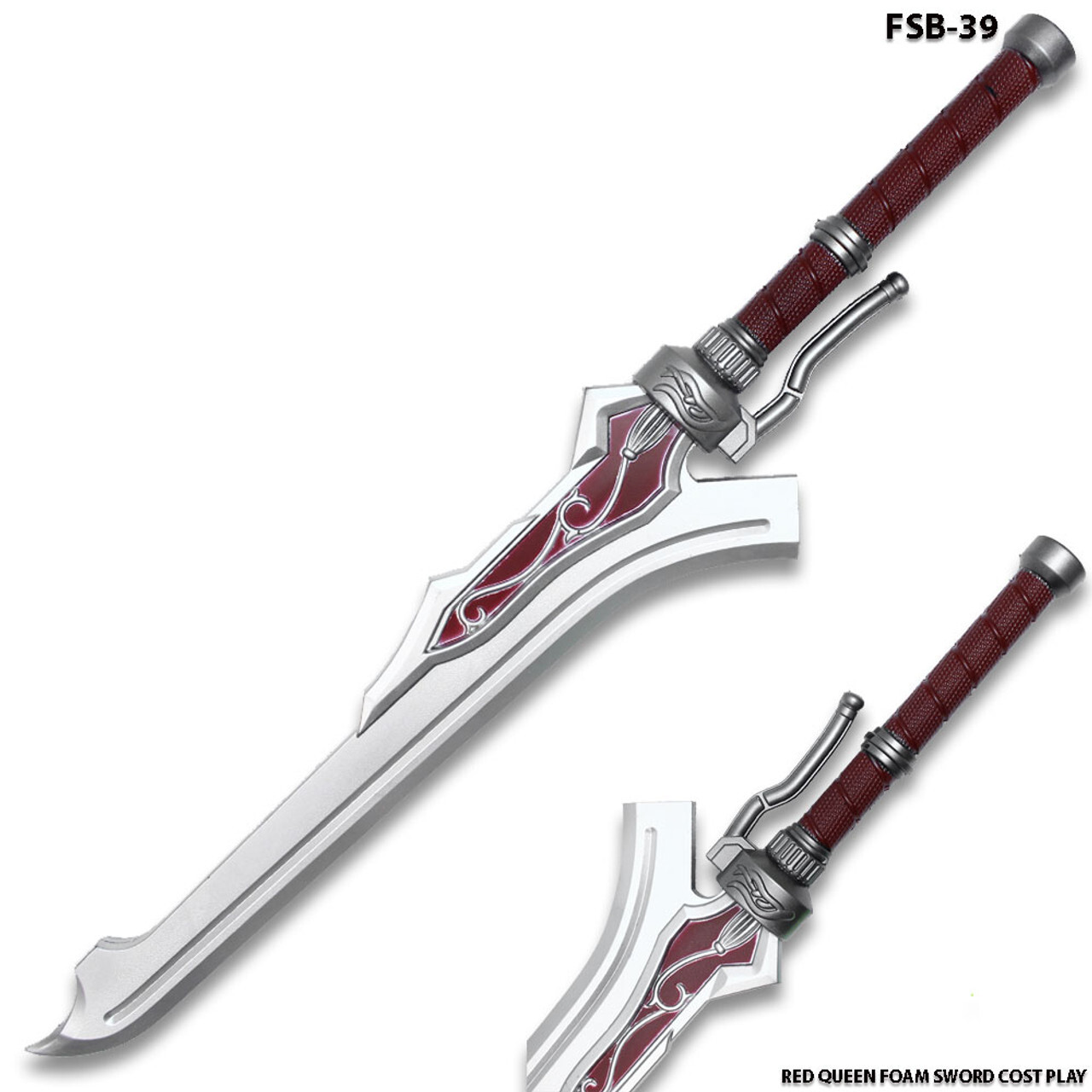 Devil Cry Red Queen Sword of Nero Foam Sword Cosplay Devil Cry Red Queen Sword of Nero Foam Sword Cosplay