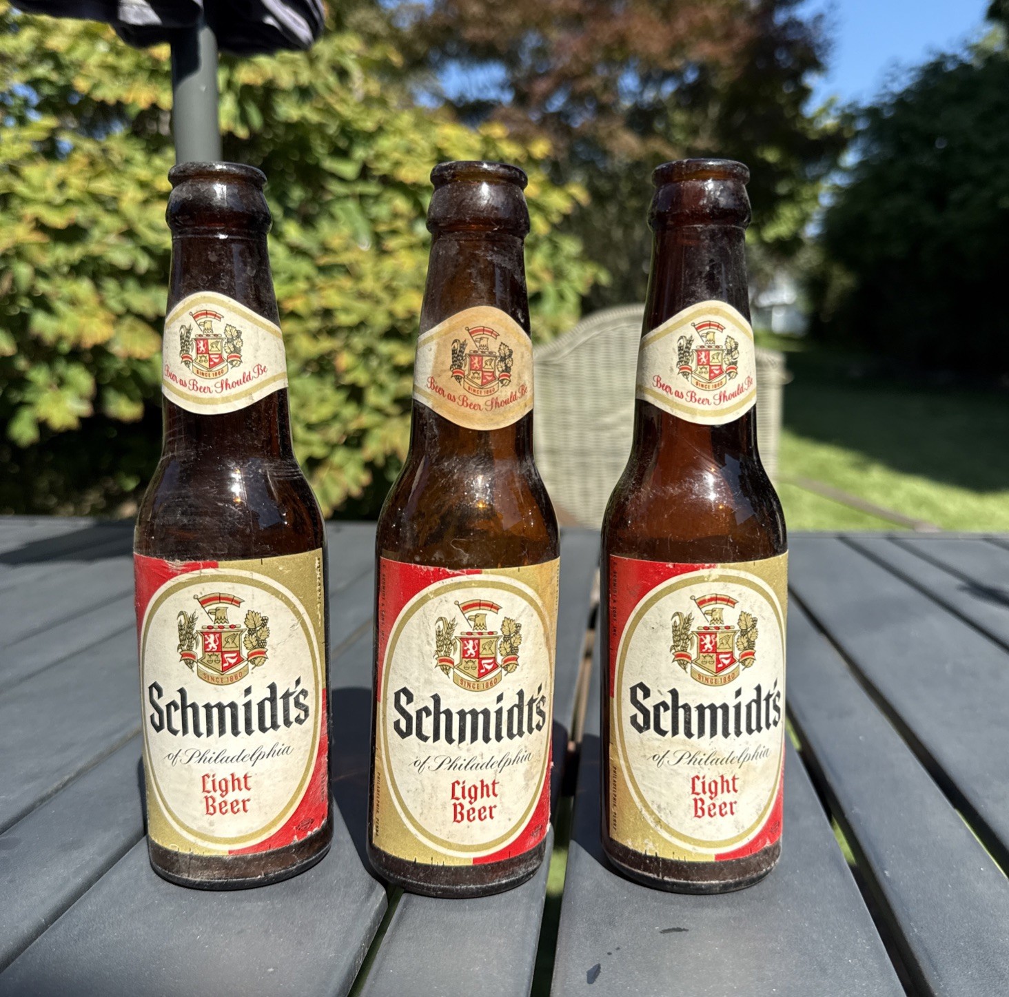3 Vintage Schmidt's of Philadelphia Beer Bottle from Philadelphia PA 3 Vintage Schmidt's of Philadelphia Beer Bottle from Philadelphia PA