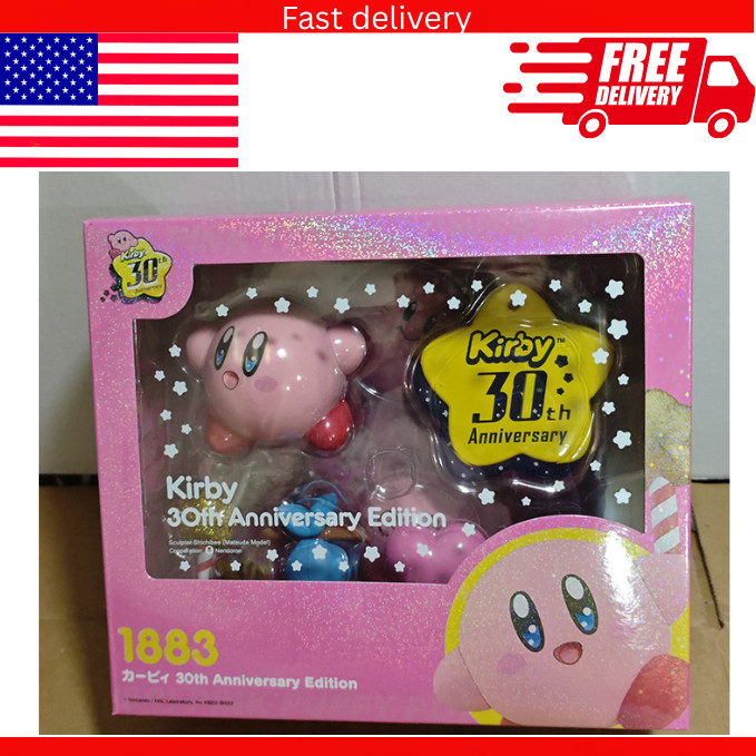 Kirby 30th Anniversary Action Figure Dolls Exchange Face Expression Toy Full Set