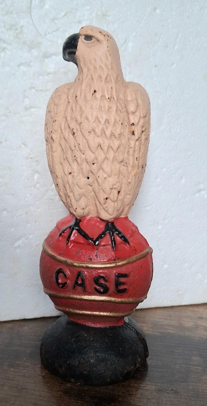 Case Eagle Bank Heavy Cast Iron 8.5 Inch  Decor  Home Garage Decor