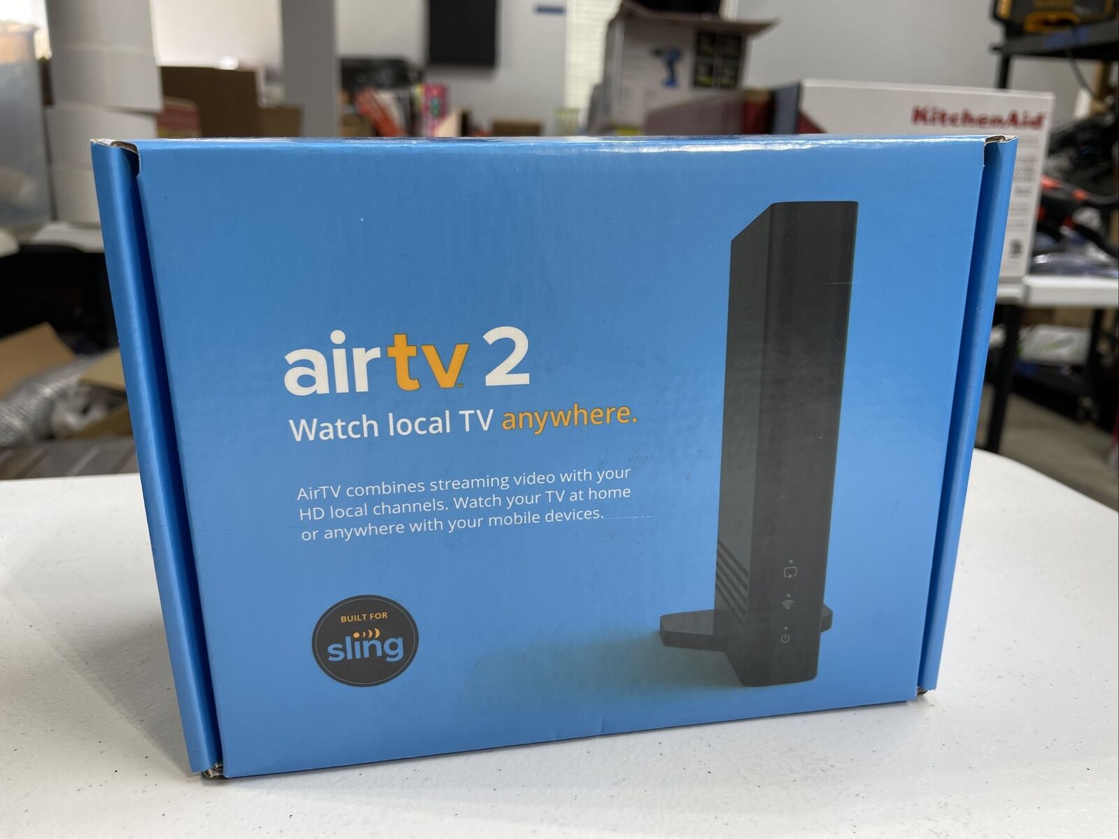 AirTV 2 Media Streaming Player SLING Over The Air HD TV Streamer WiFi DVR Ready