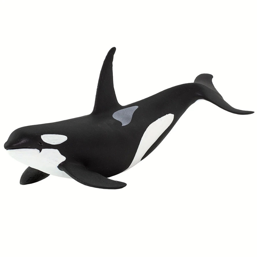 Orca Miniature Animal Safari Collectible Toy Figurine Figure 6\