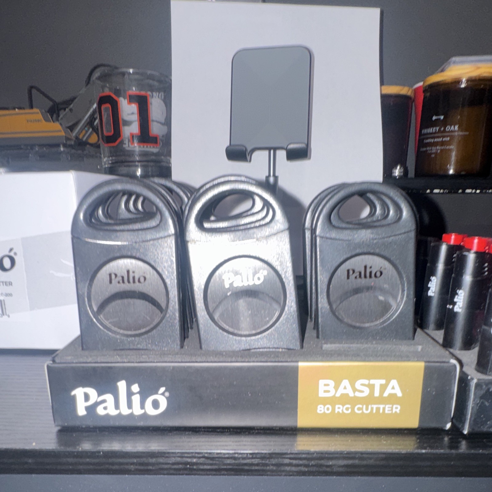 Palio Basta 80 RG Cigar Cutter Display - Palió (22-Cutters) Palio Basta 80 RG Cigar Cutter Display - Palió (22-Cutters)