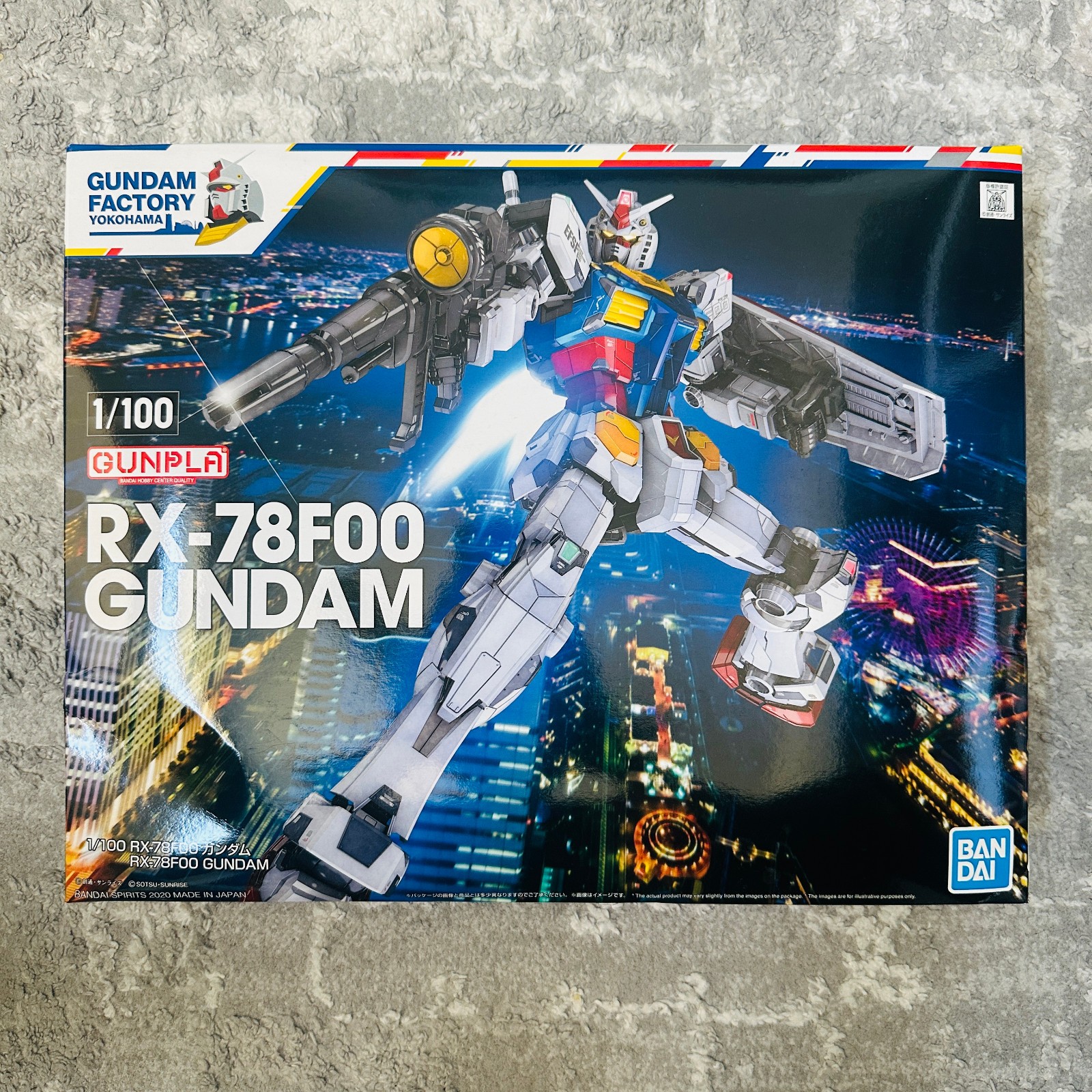 Gundam Factory RX-78F00 Yokohama Limited 1/100 Plastic Model Kit Premium Bandai