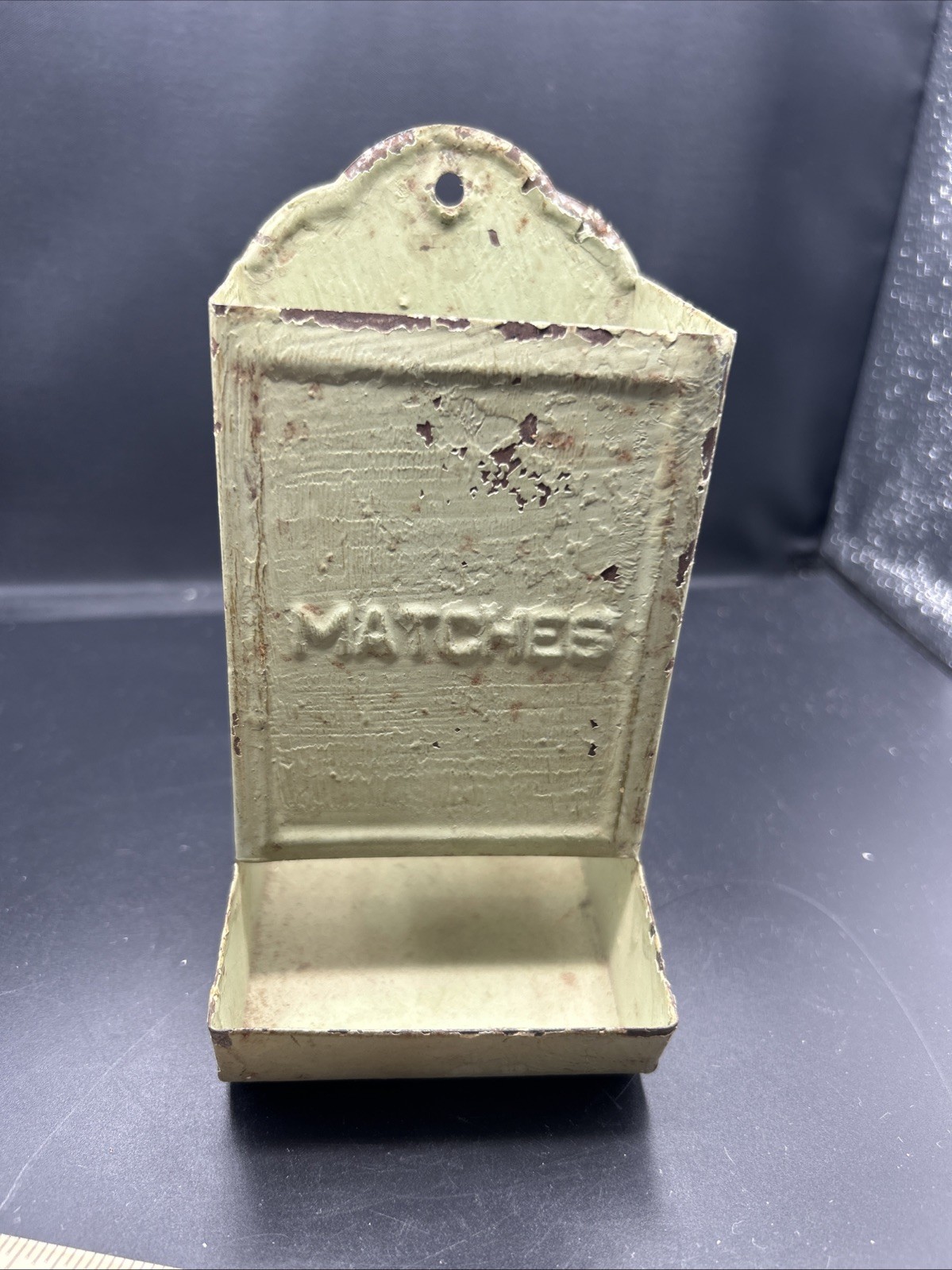 Vintage Wall-Mounted Match Stick Holder
