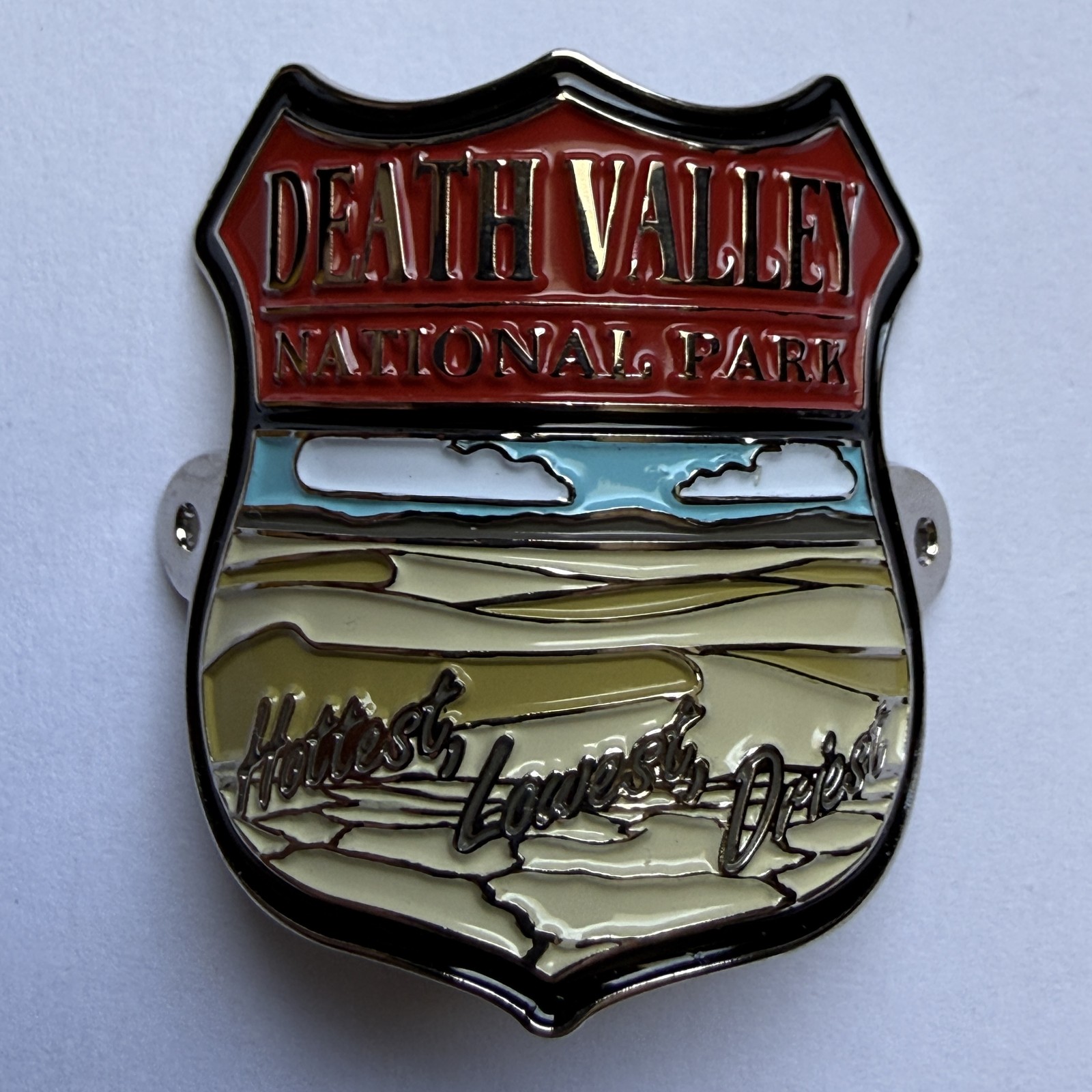 Death Valley National Park Hiking Stick Medallion CA NV Souvenir