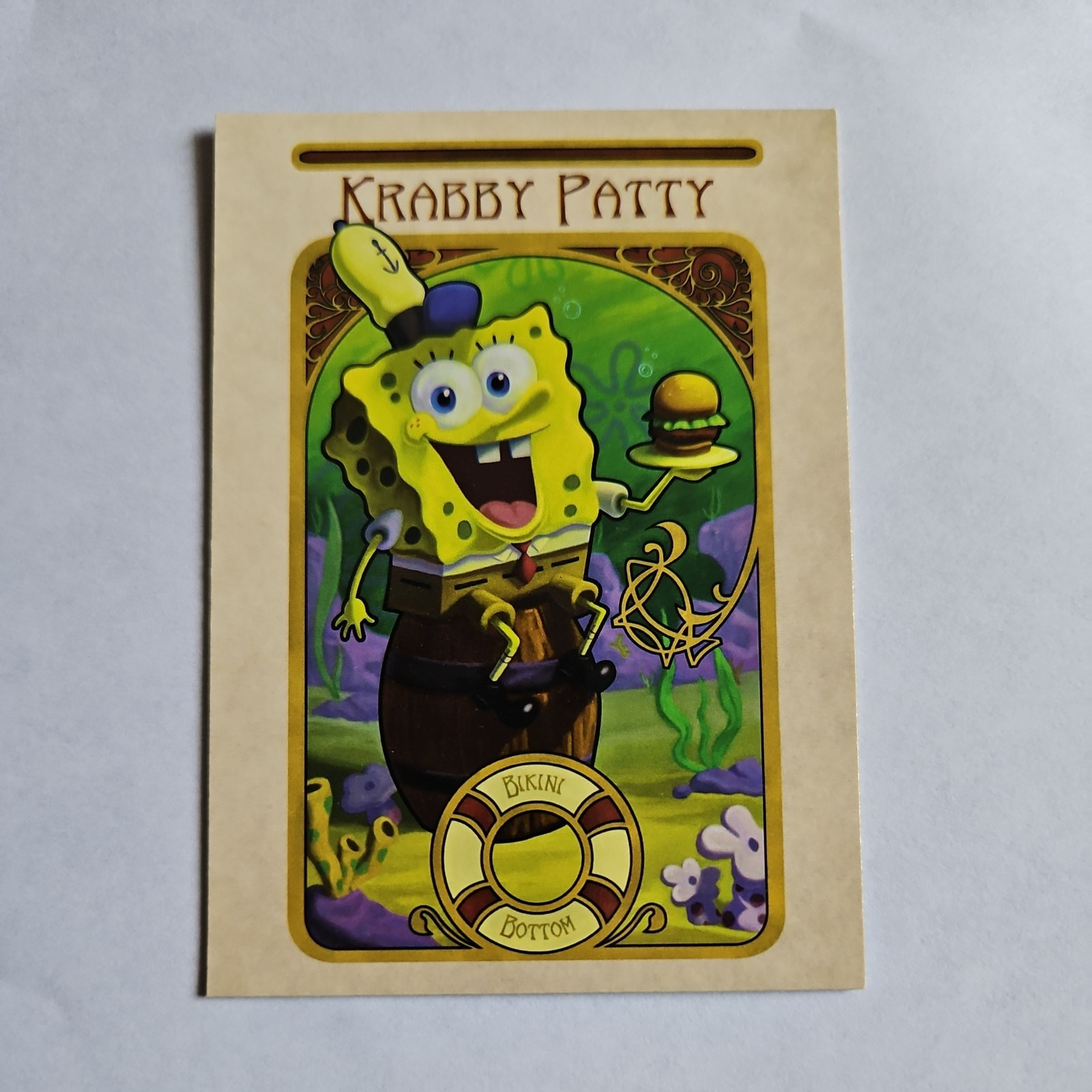 2009 Topps SpongeBob SquarePants Series 2 Nouveau #11 Chase Card Nickelodeon NM 2009 Topps SpongeBob SquarePants Series 2 Nouveau #11 Chase Card Nickelodeon NM
