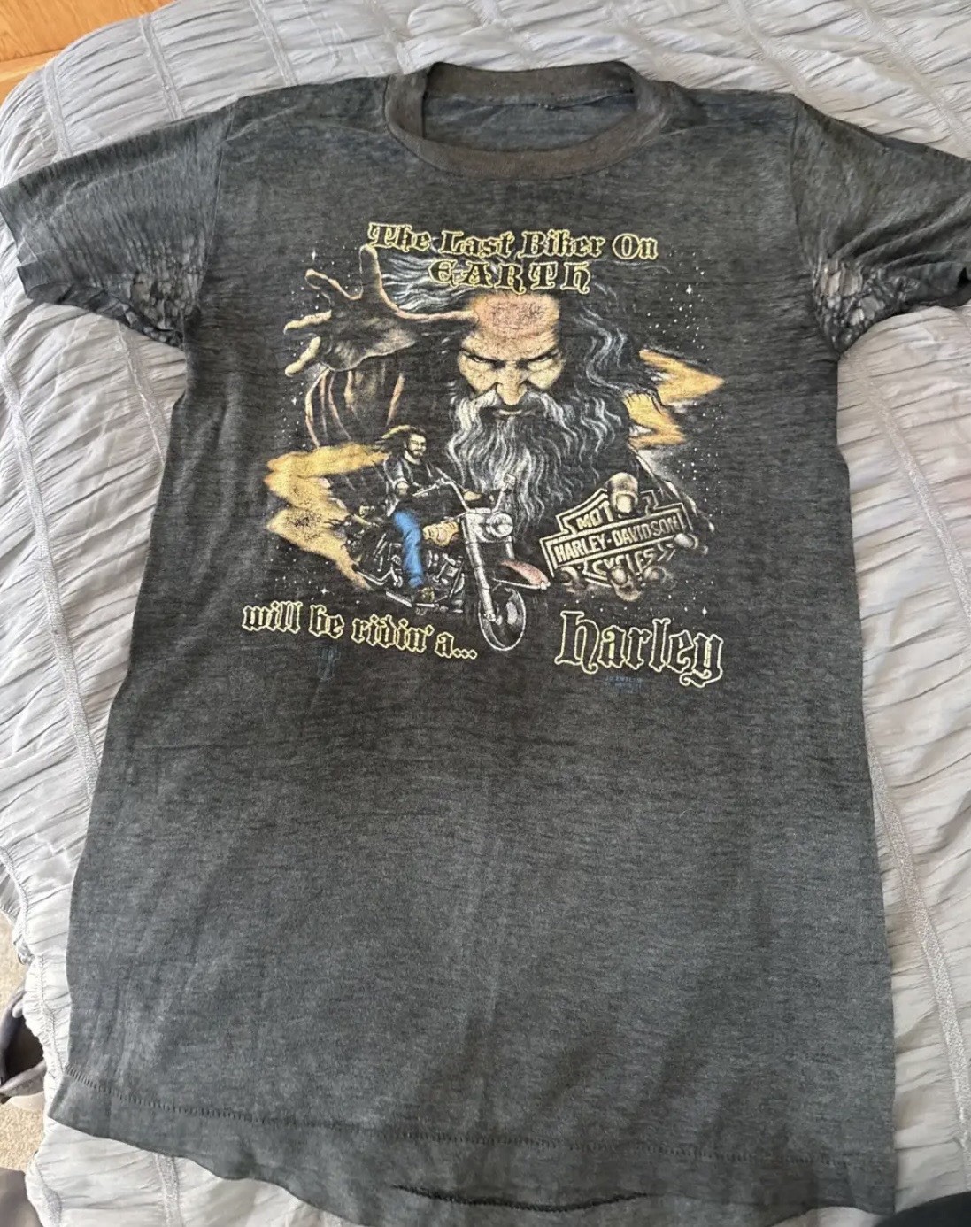 Harley-Davidson Men's Gray Graphic T-Shirt Harley-Davidson Men's Gray Graphic T-Shirt
