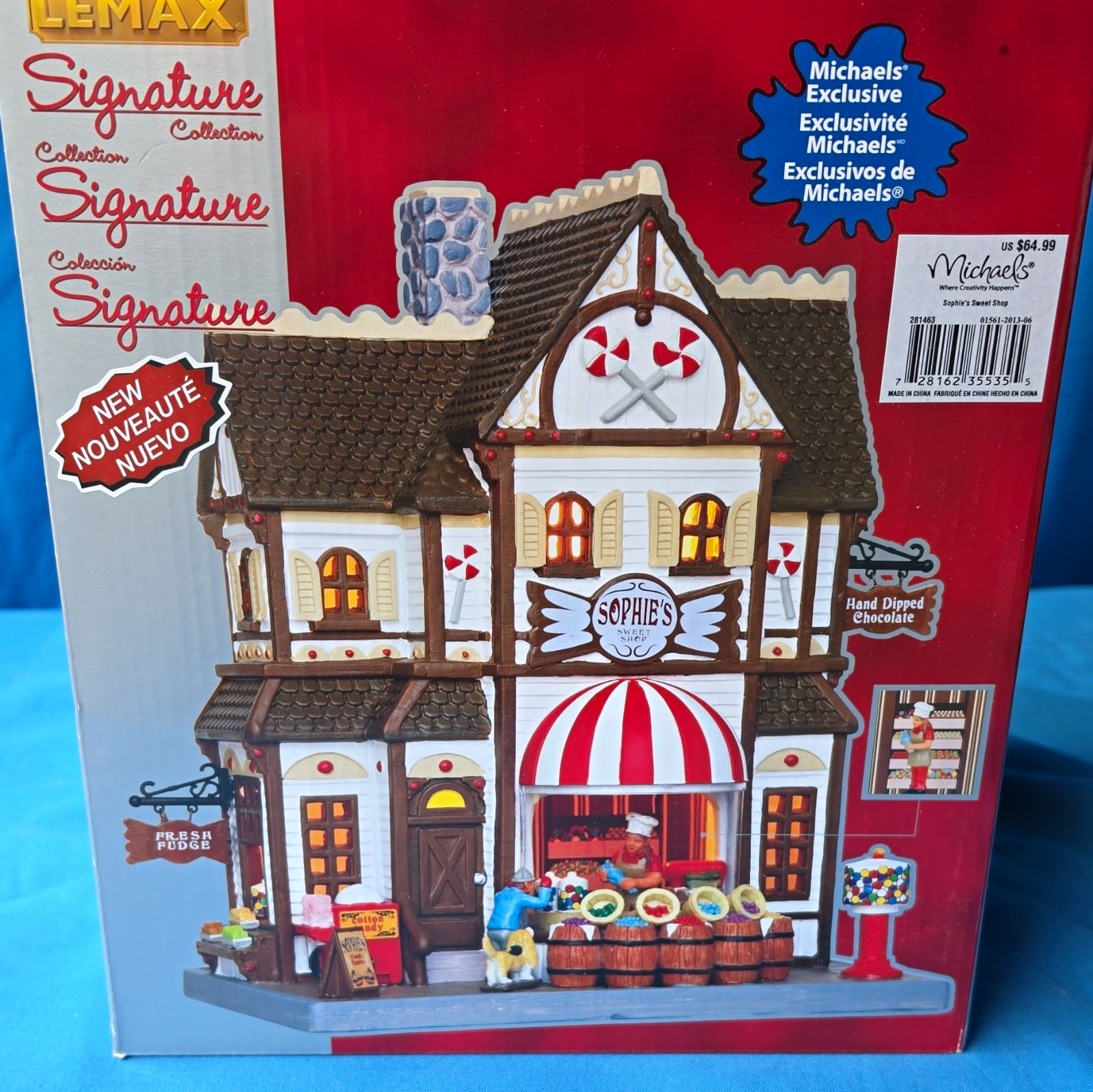 Lemax Signature Collection Sophie’s Sweet Shop Resin Illuminated, Boxed Lemax Signature Collection Sophie’s Sweet Shop Resin Illuminated, Boxed