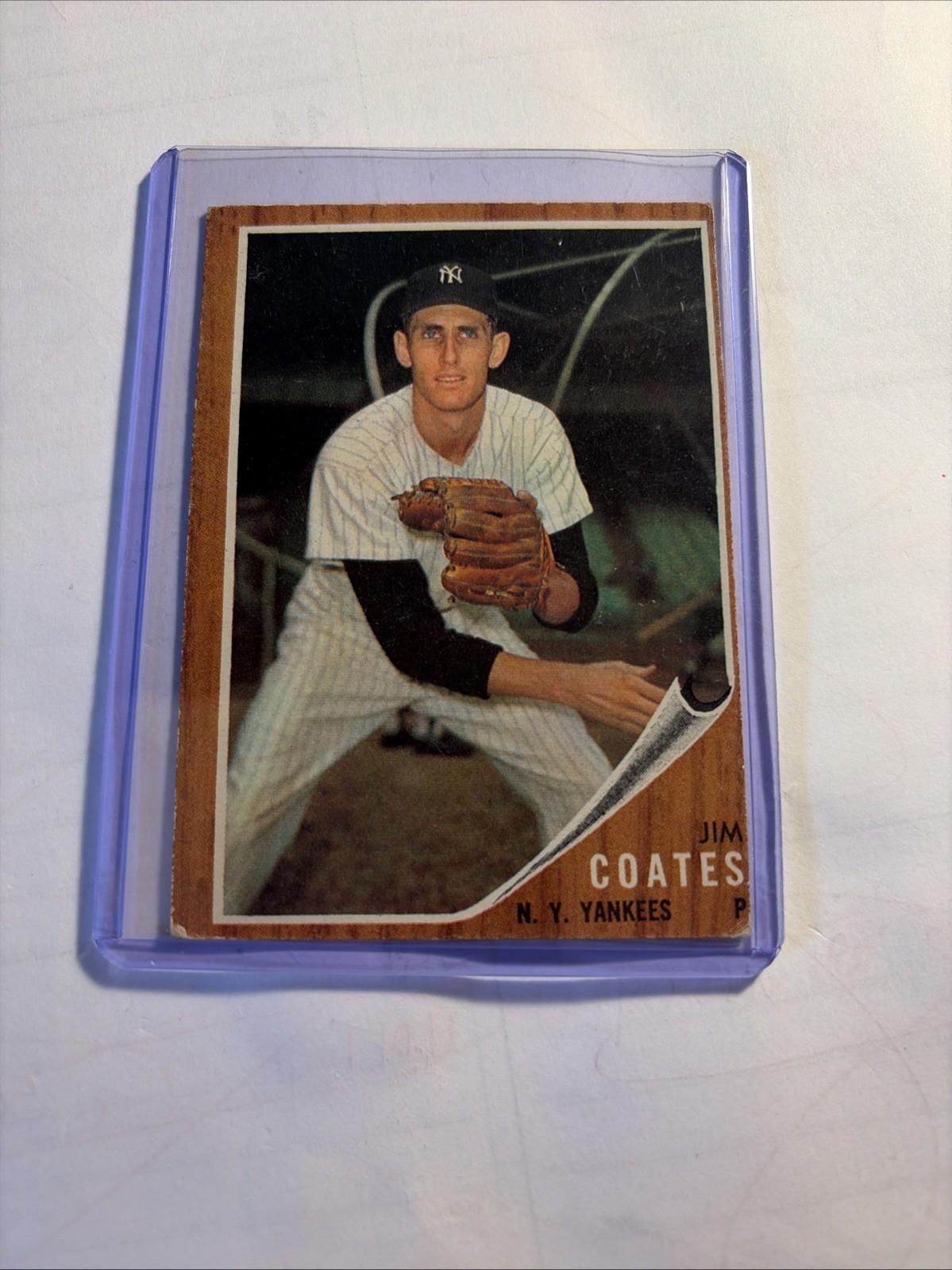 1962 Topps Baseball Bubba Morton  Detroit Tigers And Jim Coates New York Yankee 1962 Topps Baseball Bubba Morton  Detroit Tigers And Jim Coates New York Yankee