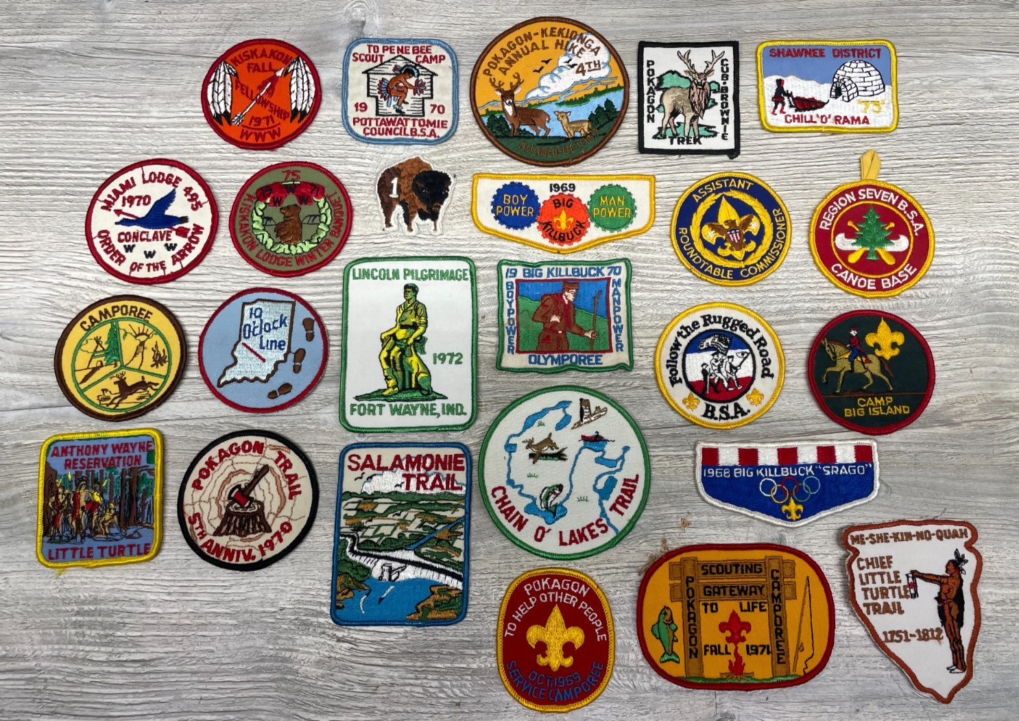 25 Mixed Vintage Boy Scout Patches - See Photos - - Lot #5 25 Mixed Vintage Boy Scout Patches - See Photos - - Lot #5