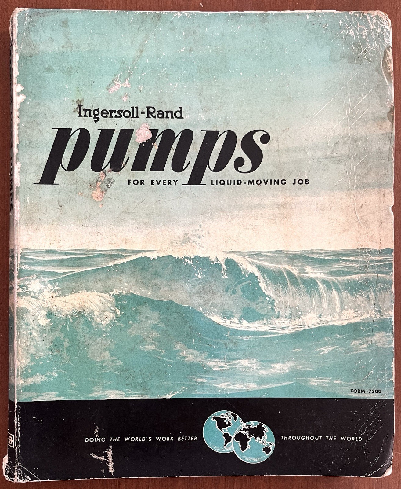 Ingersoll-Rand Pumps Form 7300 Third Edition 1962 Technical Catalog