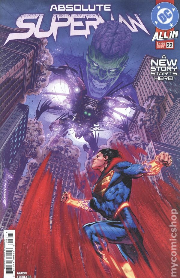 Absolute Superman #22A NM 2026 Stock Image