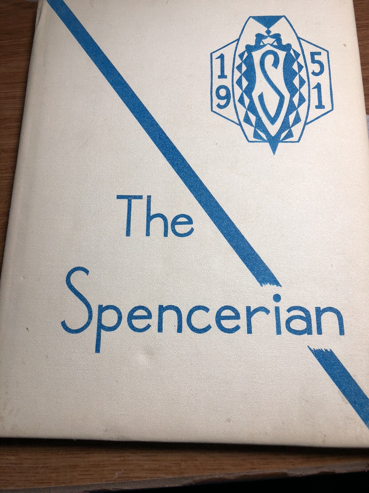 1951 SPENCER IOWA  HIGH SCHOOL YEARBOOK  ANNUAL SPENCERIAN Vintage advertising 