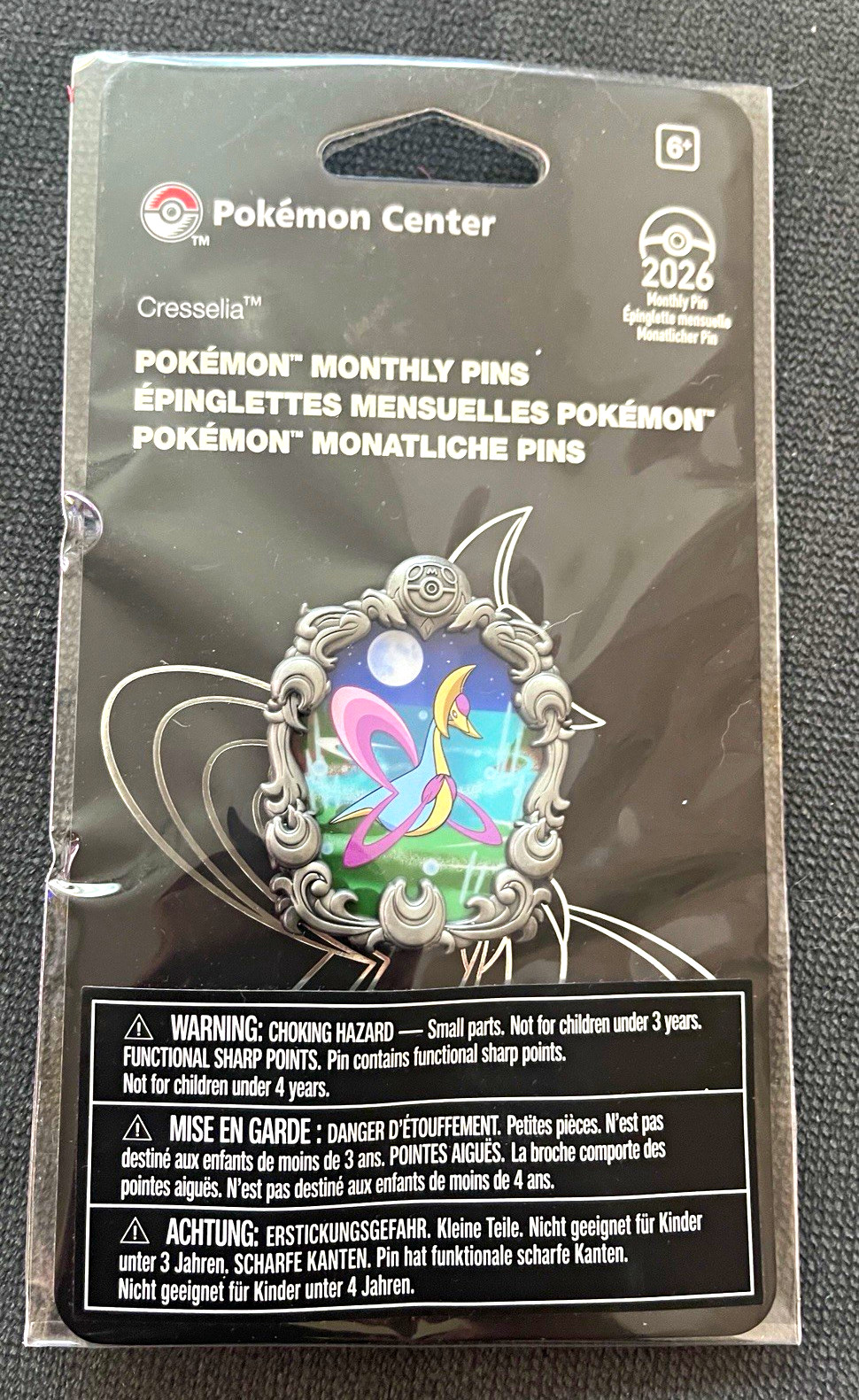 Pokémon Center 2026 Monthly Pins LOT OF 4 Legendary Moments Pins Pokémon Center 2026 Monthly Pins LOT OF 4 Legendary Moments Pins