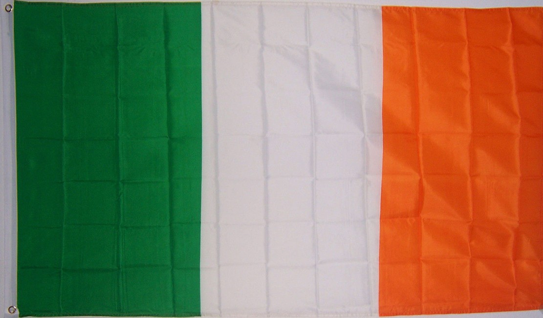 3\'x5\' Cotton Ireland Flag Irish Garden Yard Flag Indoor/Outdoor Use 3\'x5\' Cotton Ireland Flag Irish Garden Yard Flag Indoor/Outdoor Use