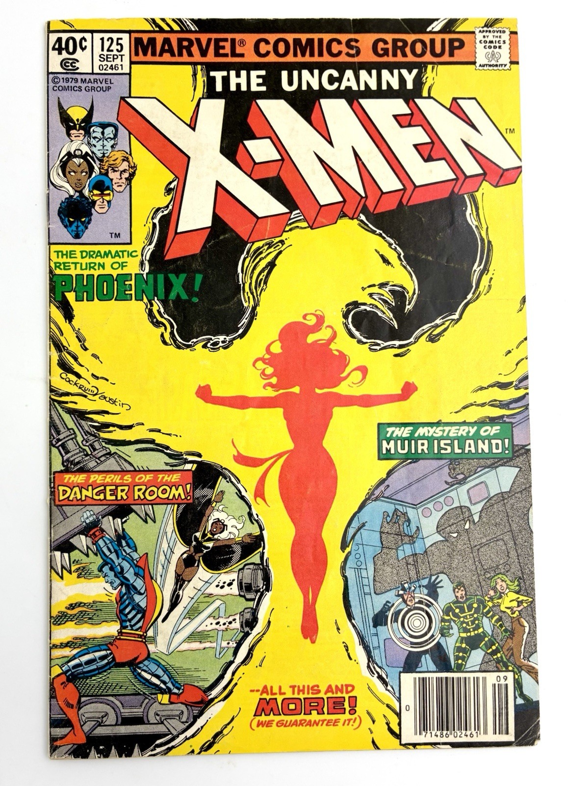 Uncanny X-MEN #125 1979 7.0 F/VF 🔑 1st Cameo Proteus