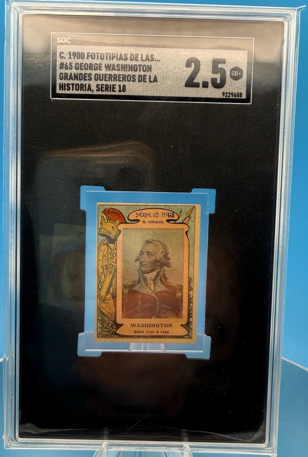 1900 Fototipias President George Washington SGC 1 Serie 18 #65 General George 1900 Fototipias President George Washington SGC 1 Serie 18 #65 General George