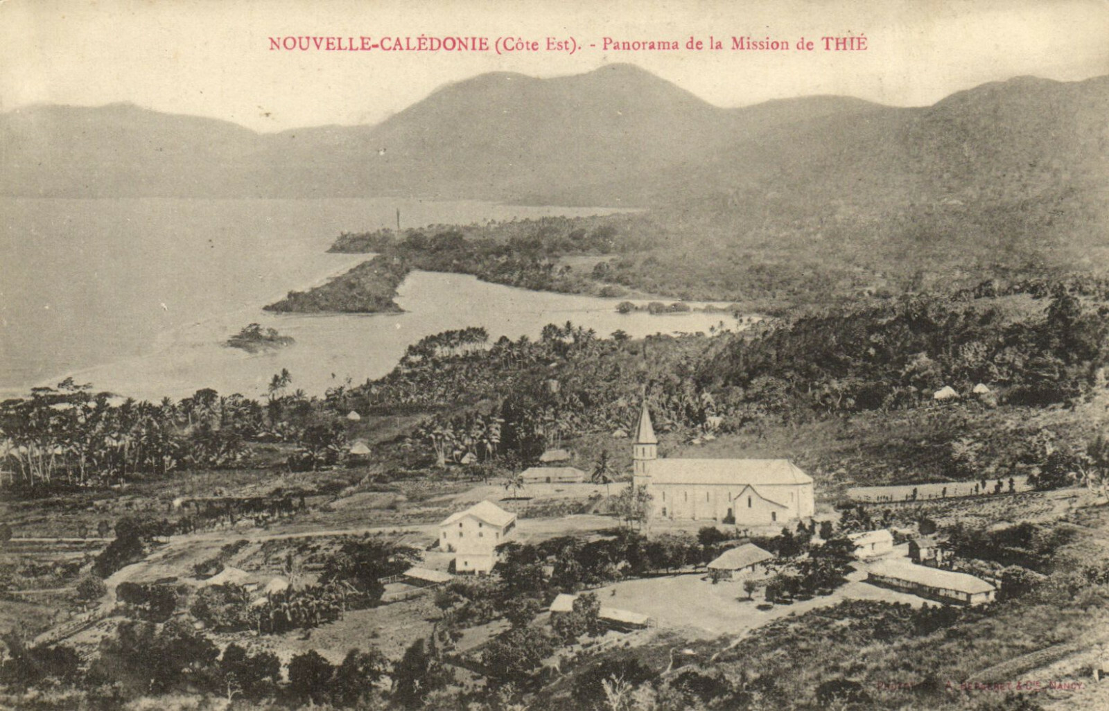 PC POSTCARD NEW CALEDONIA, PACIFIC, PANORAMA DE THIÉ, Vintage Postcard (b19293) PC POSTCARD NEW CALEDONIA, PACIFIC, PANORAMA DE THIÉ, Vintage Postcard (b19293)