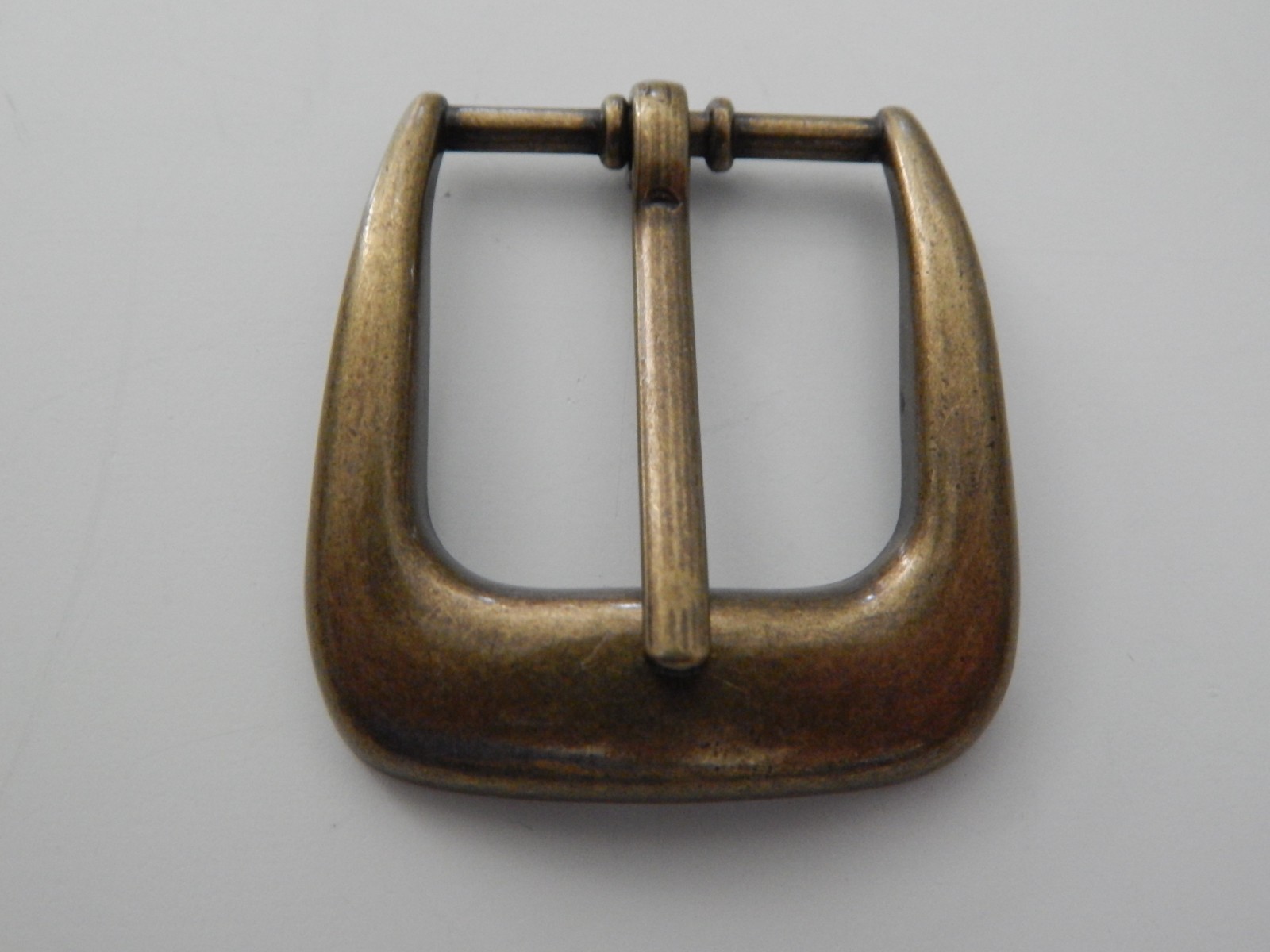 Vintage Ribco USA Antique Brass Finish End Bar Belt Buckle Fits 1 Vintage Ribco USA Antique Brass Finish End Bar Belt Buckle Fits 1