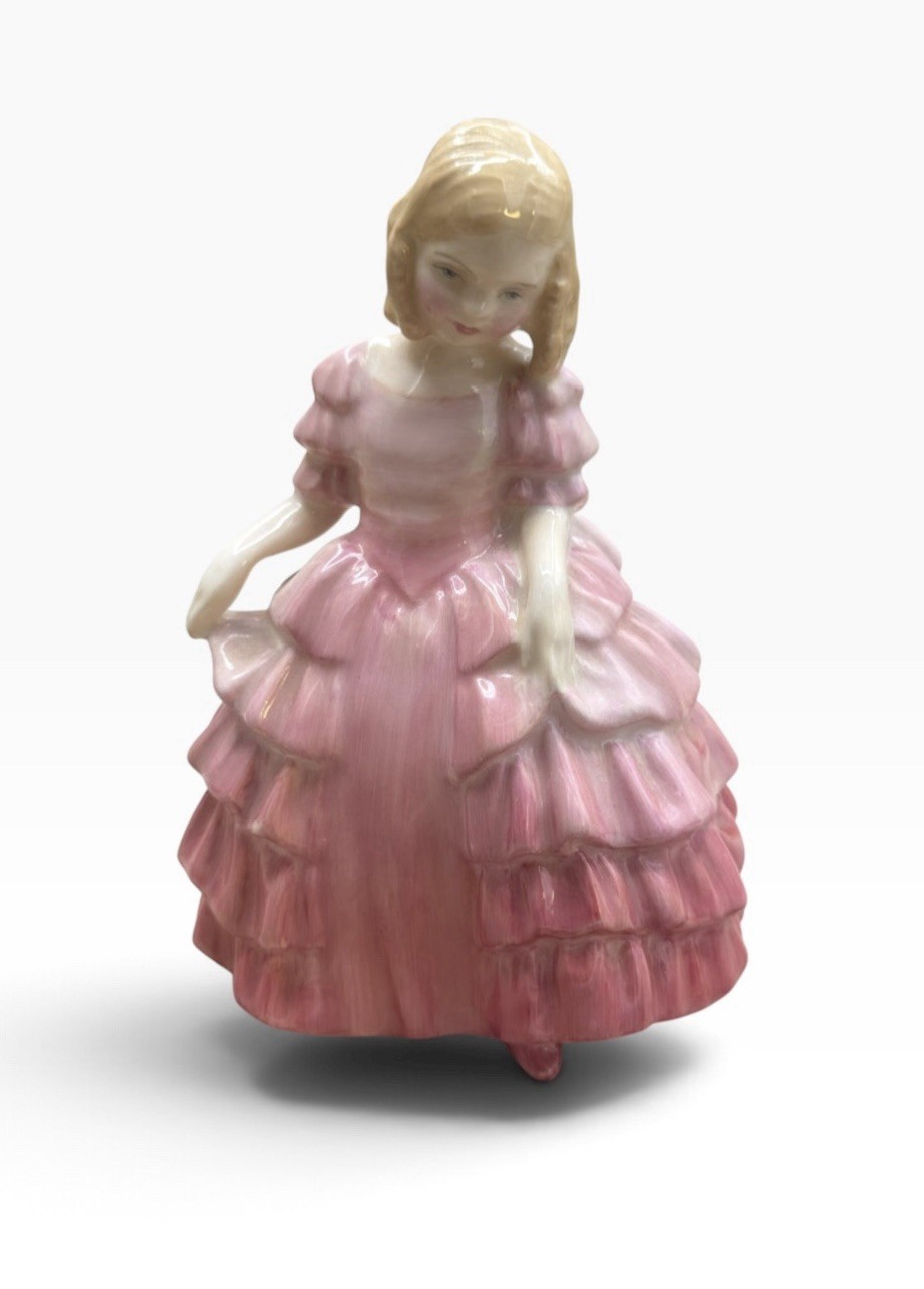 Vintage Royal Doulton Rose Bone China Figurine Made in England HN 1368 Vintage Royal Doulton Rose Bone China Figurine Made in England HN 1368