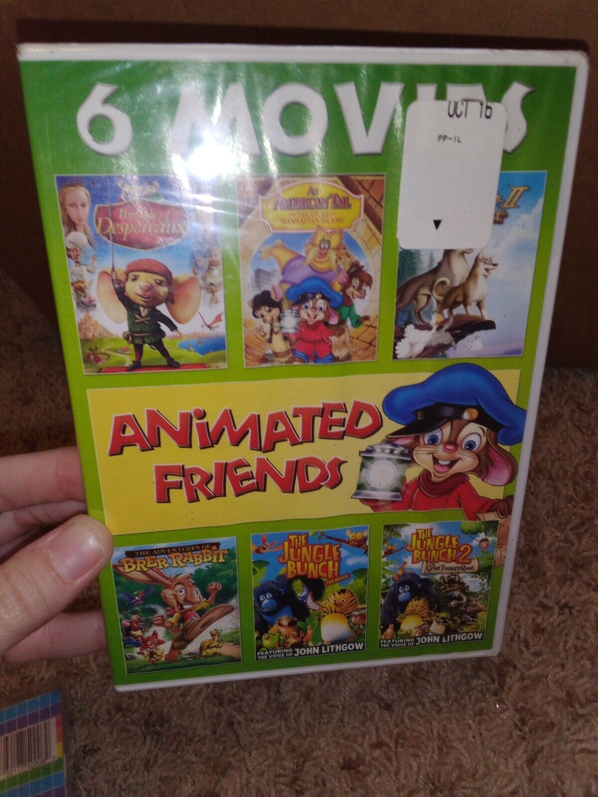 Vintage Kids DVD New In Sealed Plastic Fievel Ans Friends + More