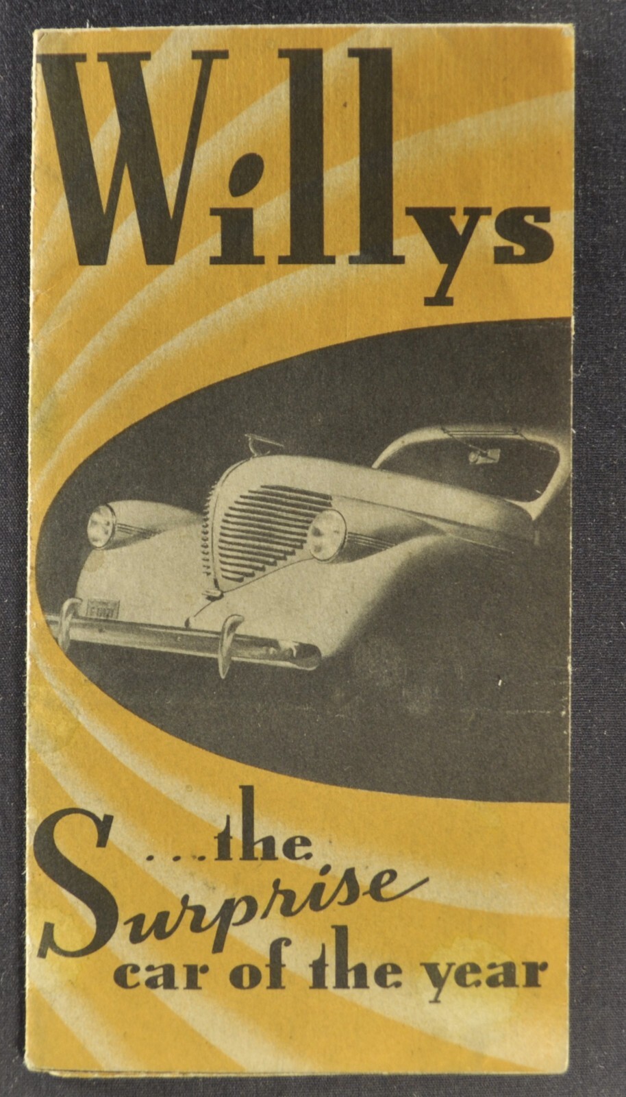 1939 Willys Small Brochure Folder Coupe Sedan Original 38 1939 Willys Small Brochure Folder Coupe Sedan Original 38