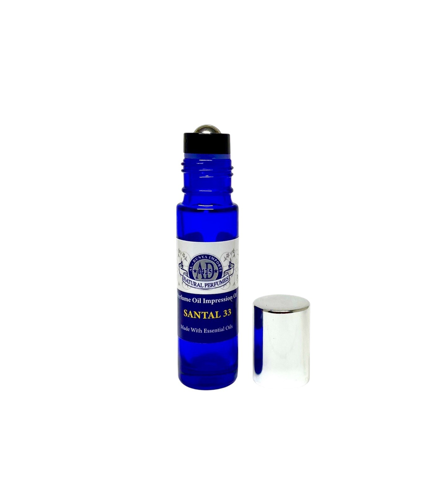 Santal 33. Al Dunya Imports. Concentrated Essential Oil Perfume Oil 10ml Roll On