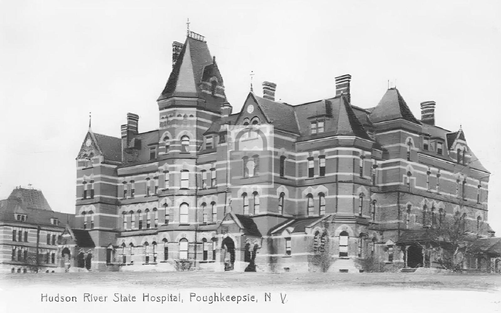 State Hospital Hudson River Poughkeepsie New York NY - Reprint