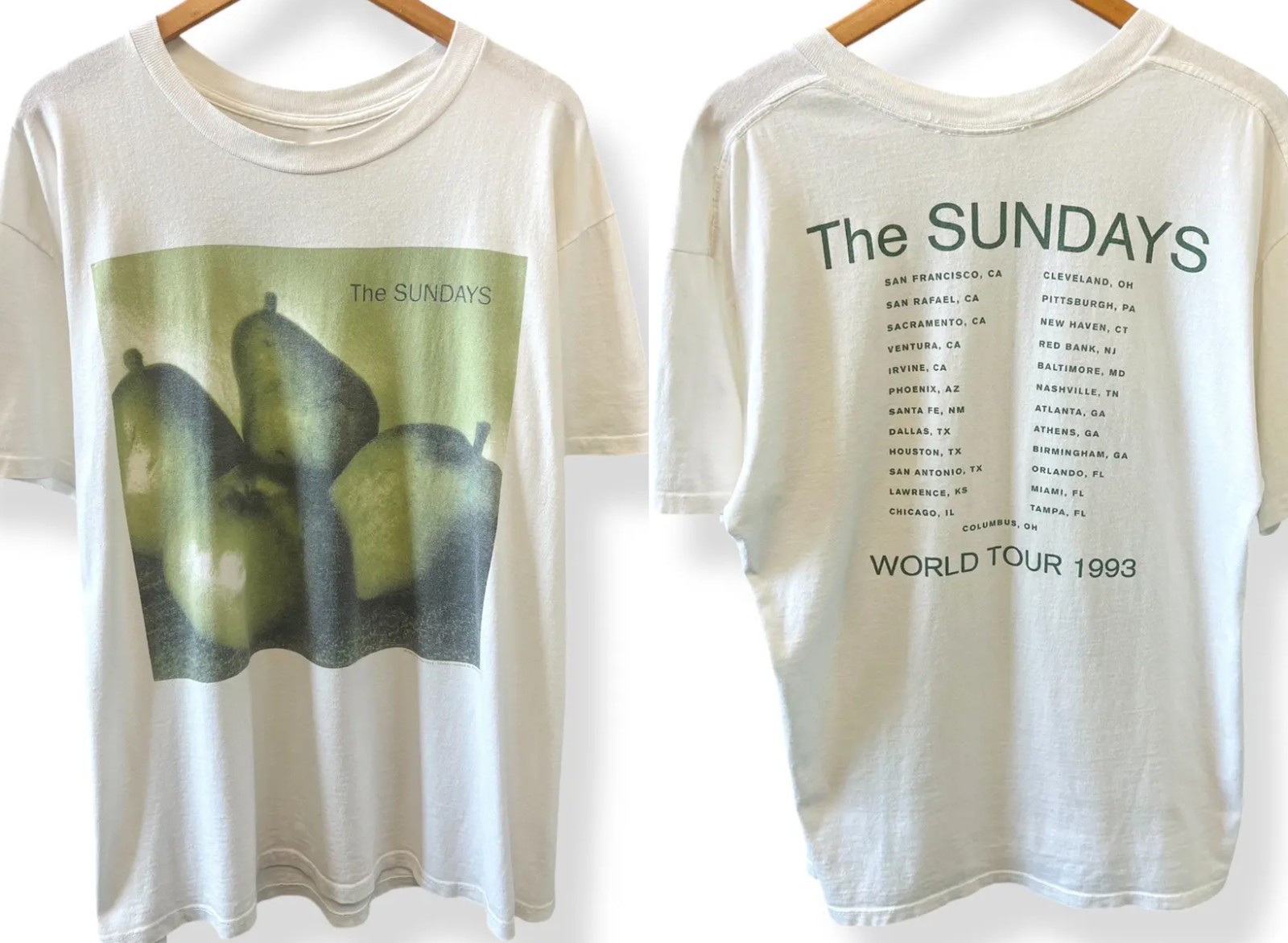 Vintage The Sundays 1993 Tour Reprinted Unisex All Size Shirt 22D746 Vintage The Sundays 1993 Tour Reprinted Unisex All Size Shirt 22D746