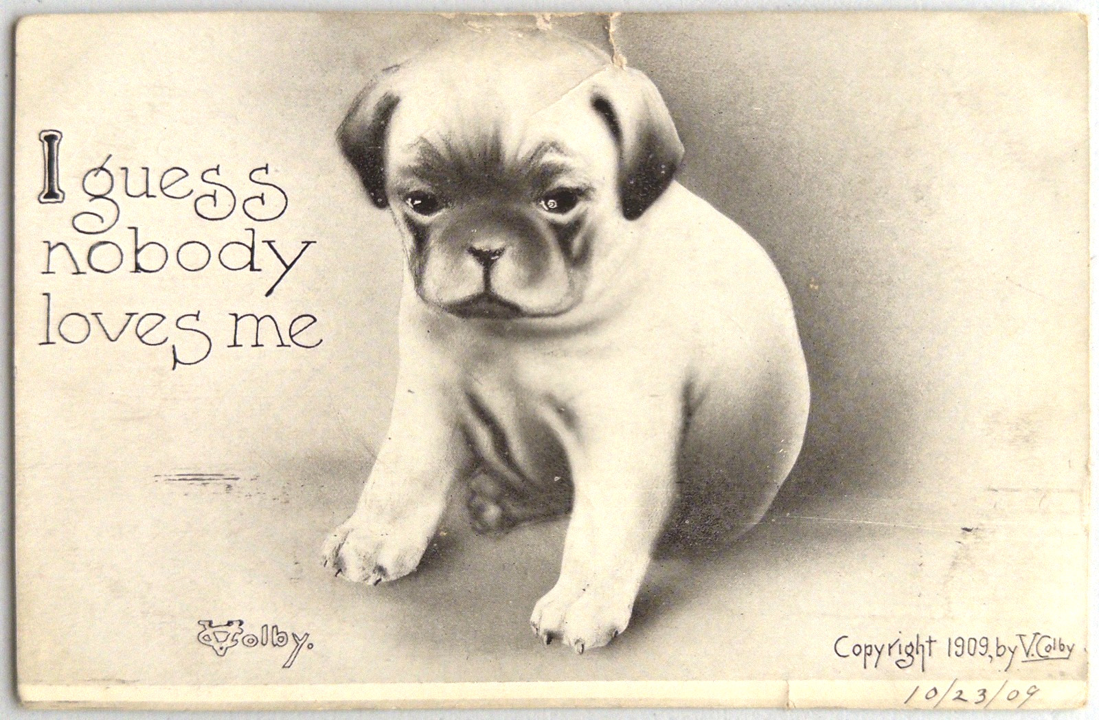 Antique Sad Puppy \ Antique Sad Puppy \