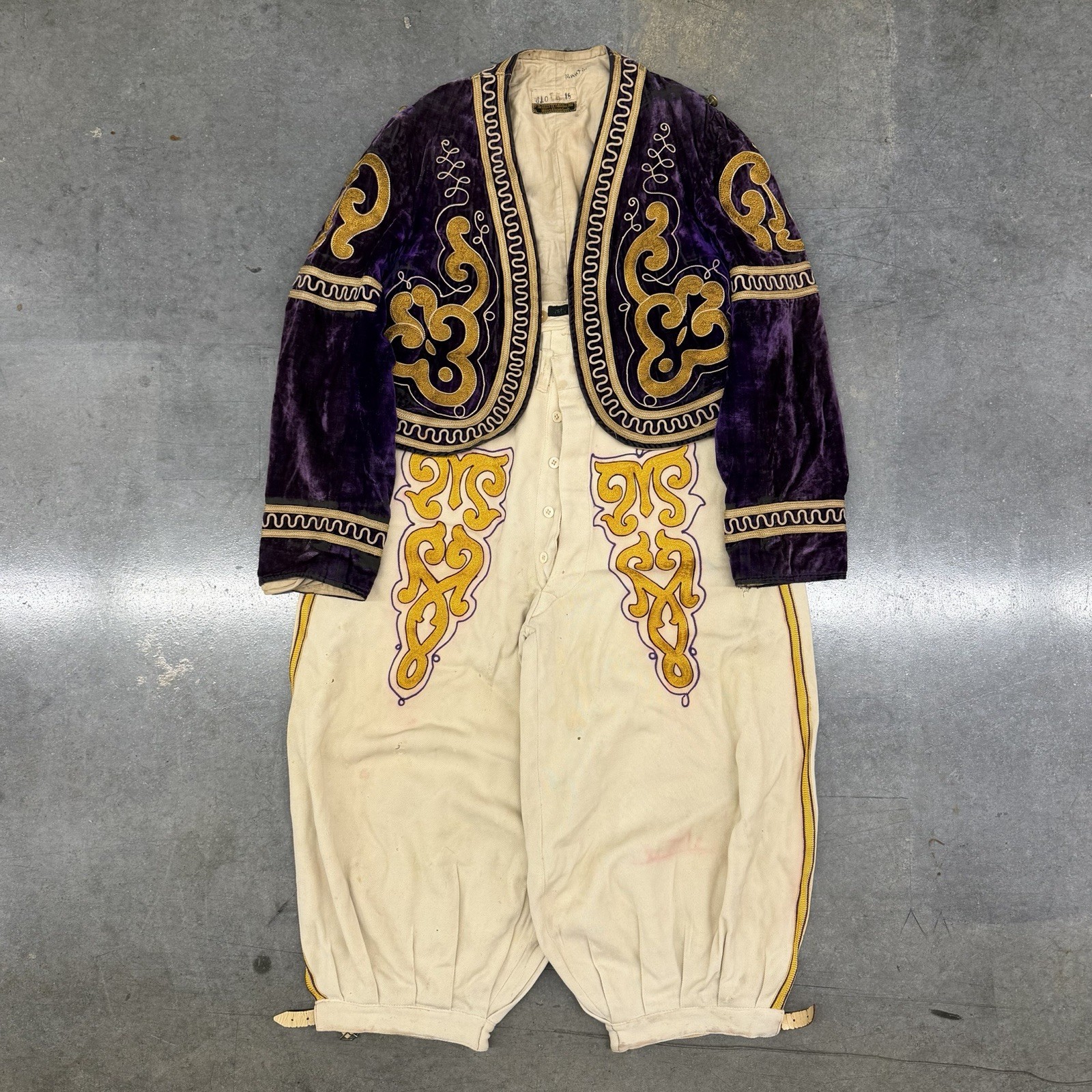 Antique 1920s Masonic Shriners Uniform Costume Velvet Jacket Trousers Lilley Co Antique 1920s Masonic Shriners Uniform Costume Velvet Jacket Trousers Lilley Co