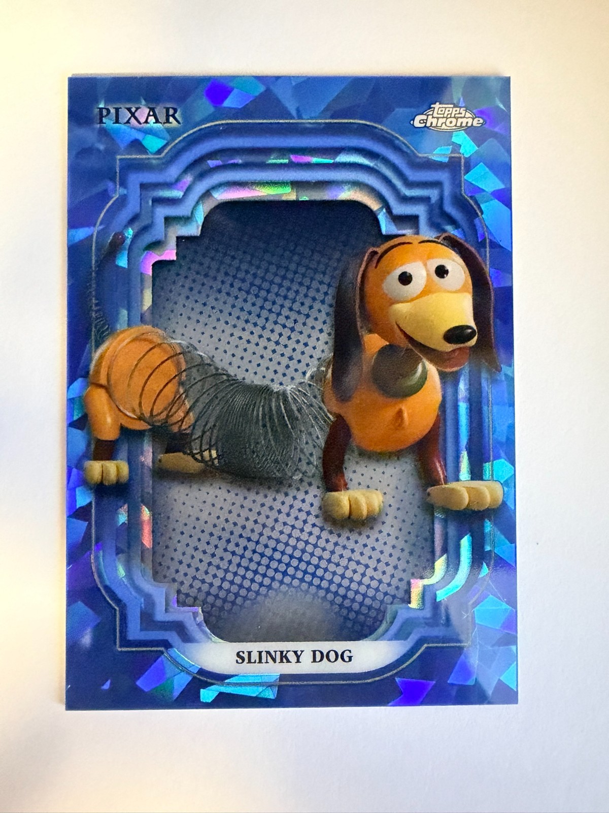 2024 Topps Chrome Disney Sapphire Slinky Dog #66 - 1st Year Sapphire 2024 Topps Chrome Disney Sapphire Slinky Dog #66 - 1st Year Sapphire
