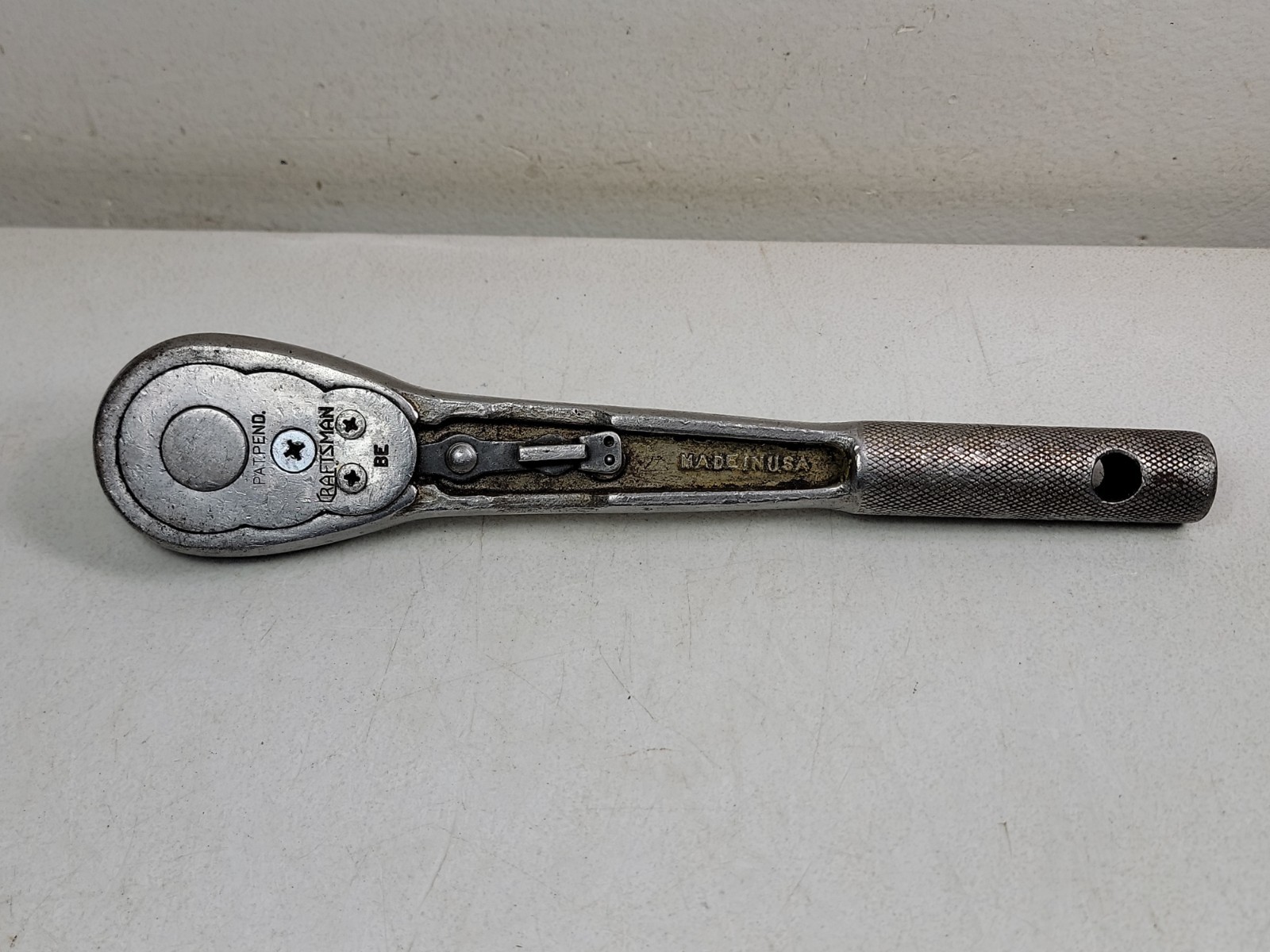 Early Vintage BE Stamped Craftsman 1/2 Early Vintage BE Stamped Craftsman 1/2