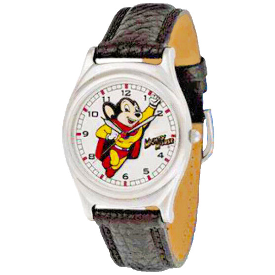 New Mighty Mouse Unworn Fossil Made LTD, Rare In Flight 3-D Look Dial Watch $139 New Mighty Mouse Unworn Fossil Made LTD, Rare In Flight 3-D Look Dial Watch $139