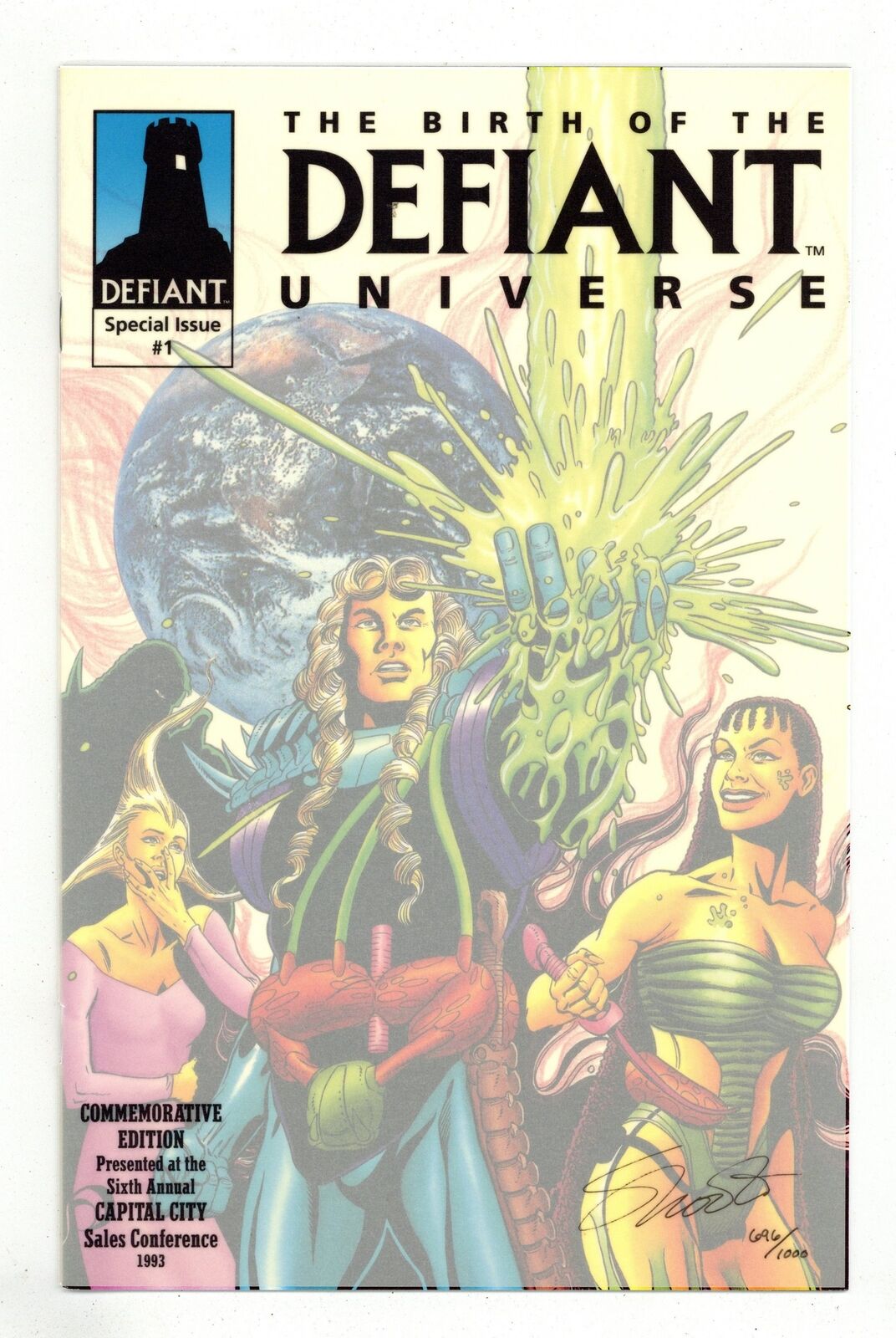 Birth of the Defiant Universe #1 VF+ 8.5 1993