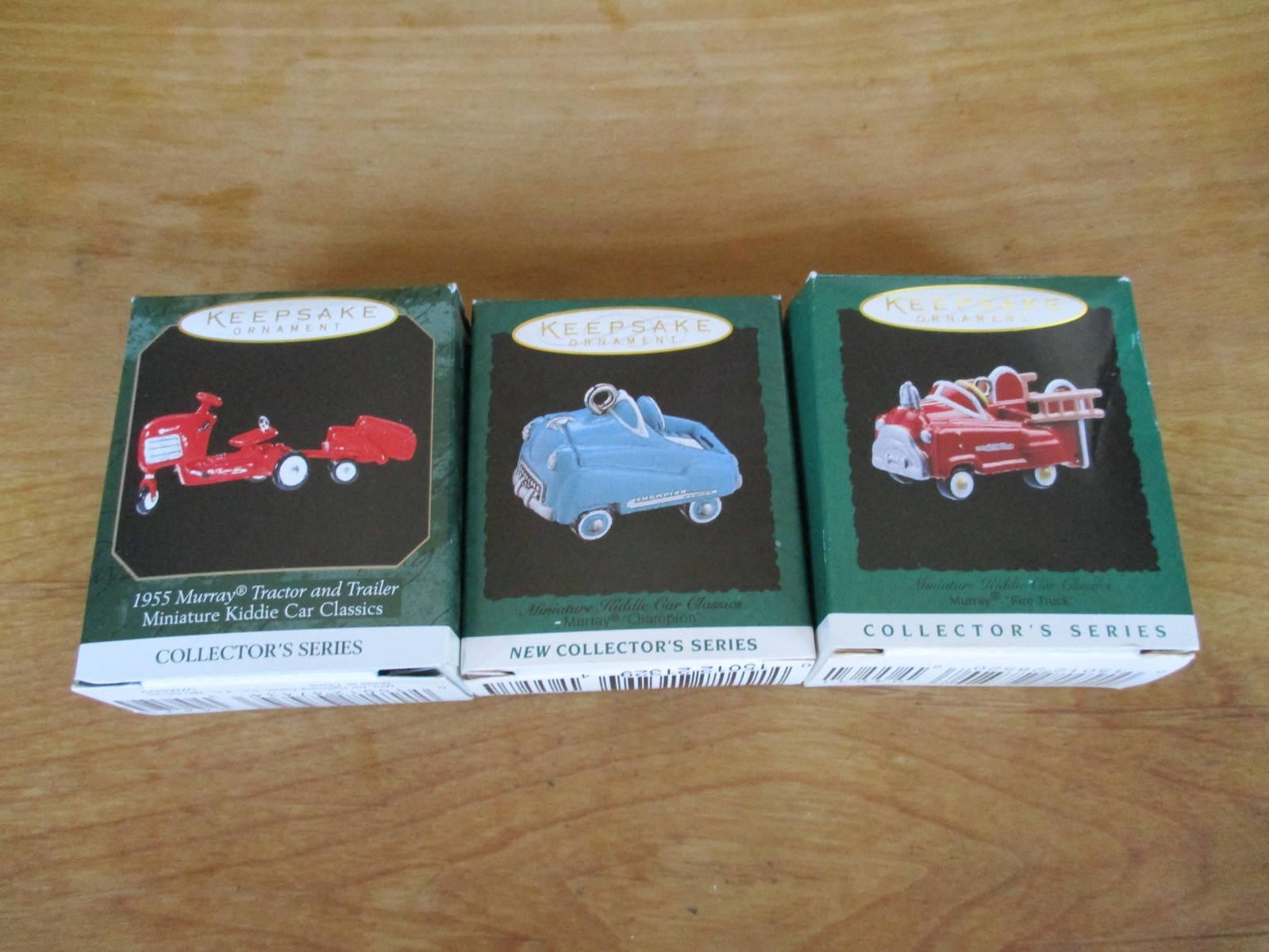 Kiddie Car Classics Series - Vintage Hallmark Keepsake Miniature Ornaments Set 3 Kiddie Car Classics Series - Vintage Hallmark Keepsake Miniature Ornaments Set 3