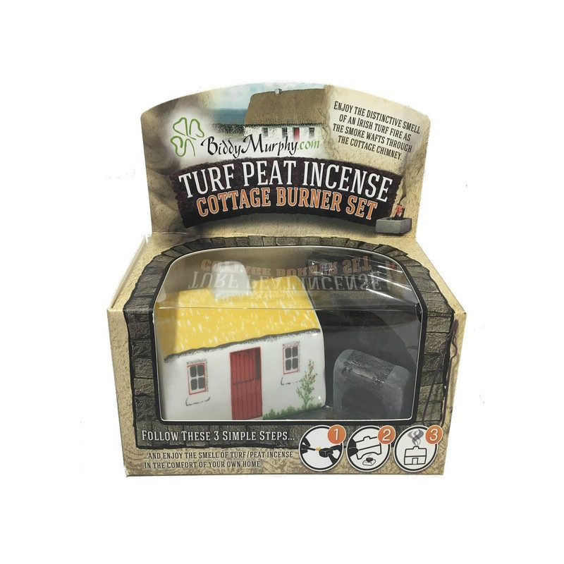 Biddy Murphy Irish Gifts Irish Turf Ceramic Cottage Candle Burner 12 Irish Peat Biddy Murphy Irish Gifts Irish Turf Ceramic Cottage Candle Burner 12 Irish Peat