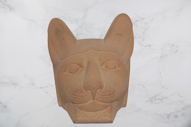 Rare Ancient Egyptian Antique Baster Cat God Of Healing Egyptian Mythology BC