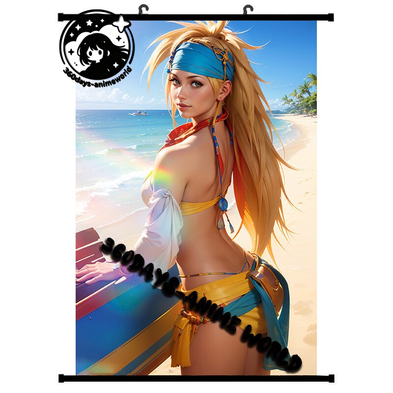 Pop Anime Game Poster Rikk~ Sandbeach Wall Scroll Poster 60x90cm Home Decor Pop Anime Game Poster Rikk~ Sandbeach Wall Scroll Poster 60x90cm Home Decor