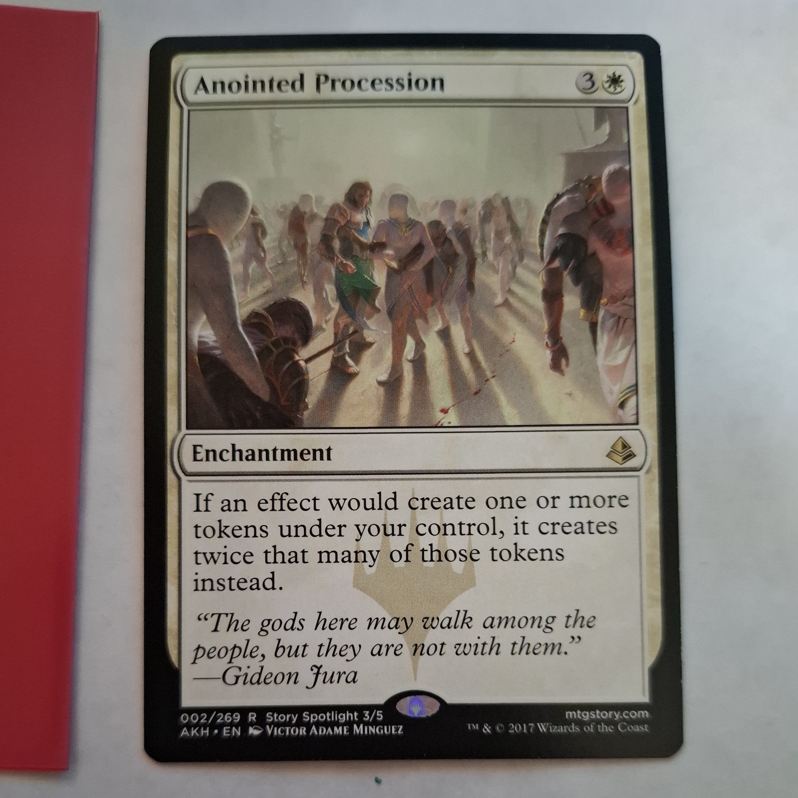 Anointed Procession Amonkhet Regular MTG Magic The Gathering card