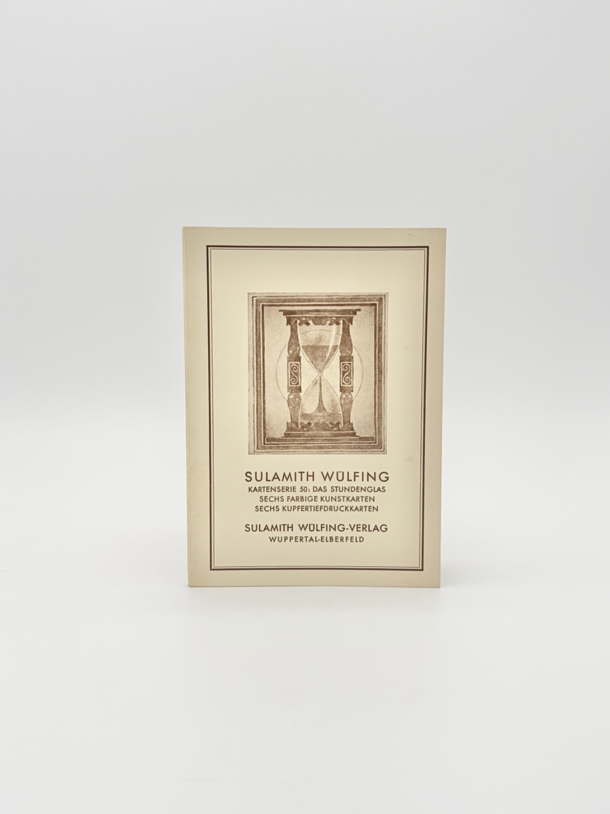 Sulamith Wulfing | Serie 50 | Vintage Complete 12 Art Card Set | Das Stundenglas