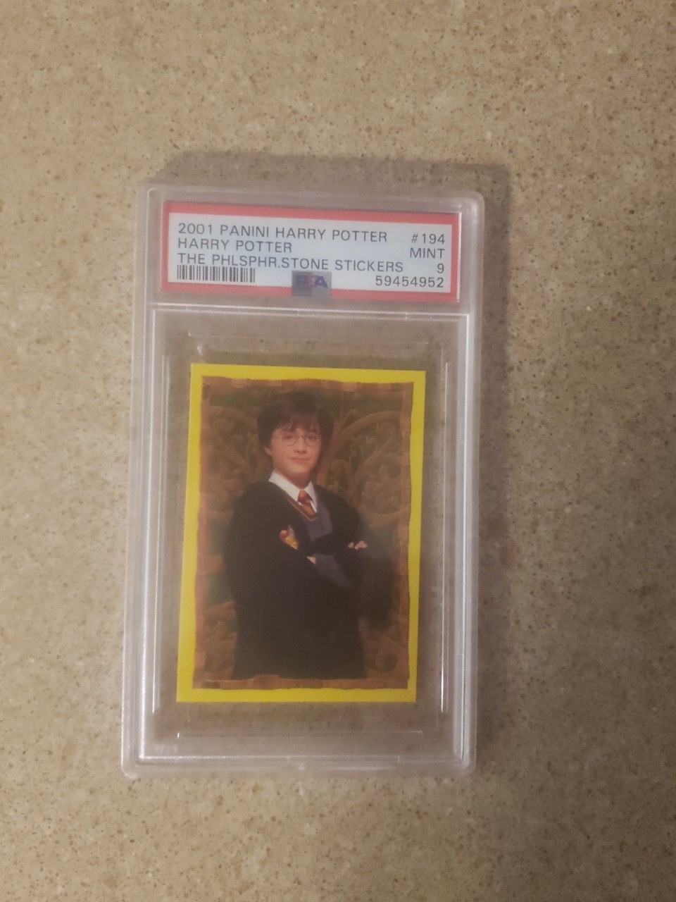 👑2001 Panini Harry Potter The Philosopher's Stone Stickers #194 PSA 9 Mint MINT 👑2001 Panini Harry Potter The Philosopher's Stone Stickers #194 PSA 9 Mint MINT