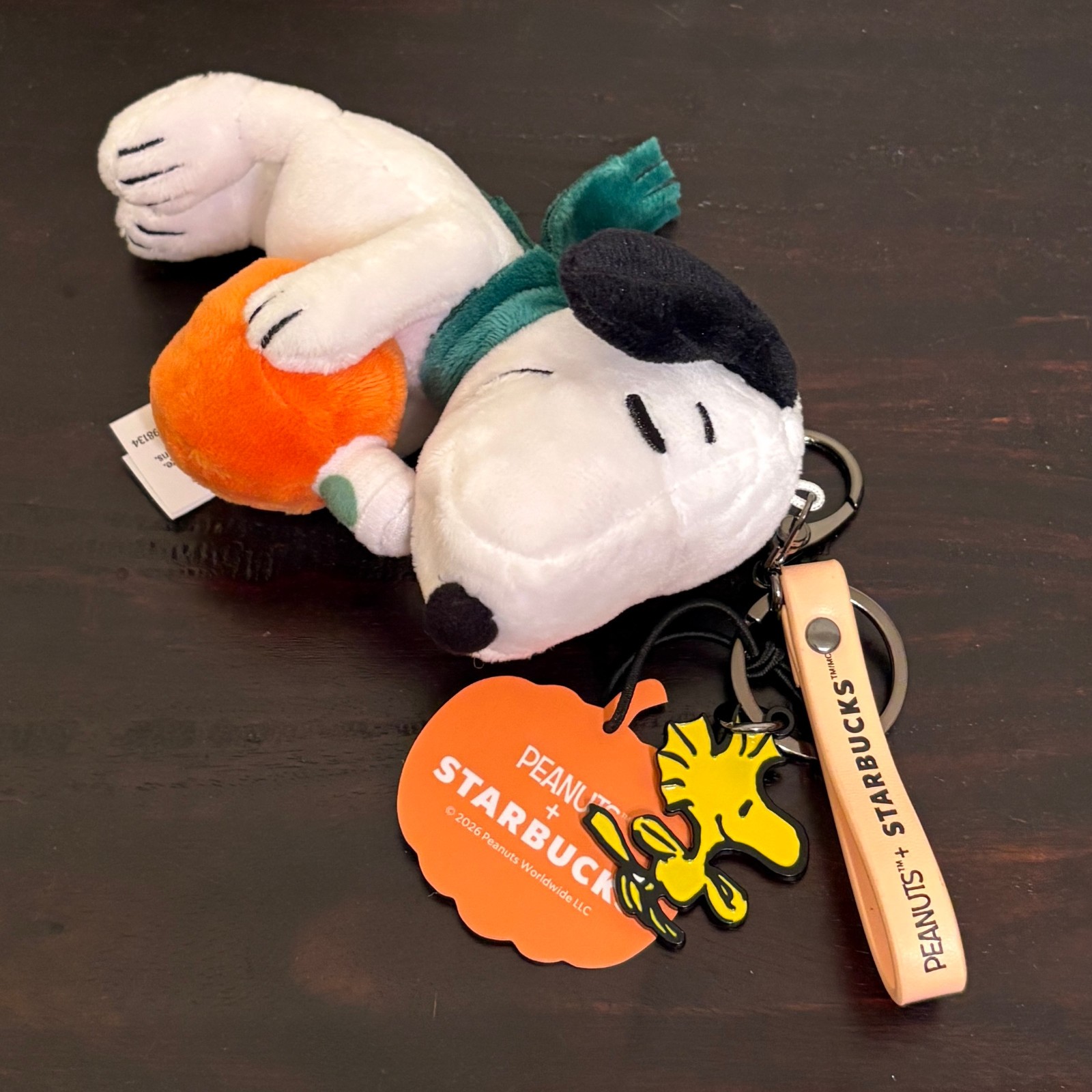 Starbucks x Peanuts Snoopy Keychain Bag Charm 2026 / SOLD OUT / In Hand Starbucks x Peanuts Snoopy Keychain Bag Charm 2026 / SOLD OUT / In Hand