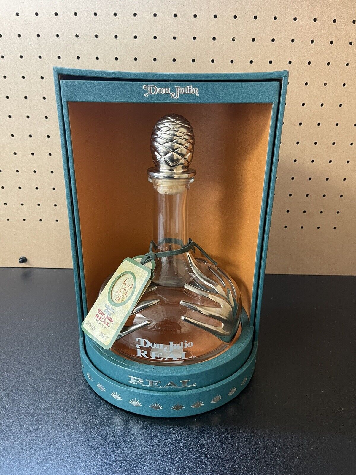 Don Julio Real Tequila From Mexico With Box - Empty Bottle Refillable Very Clean