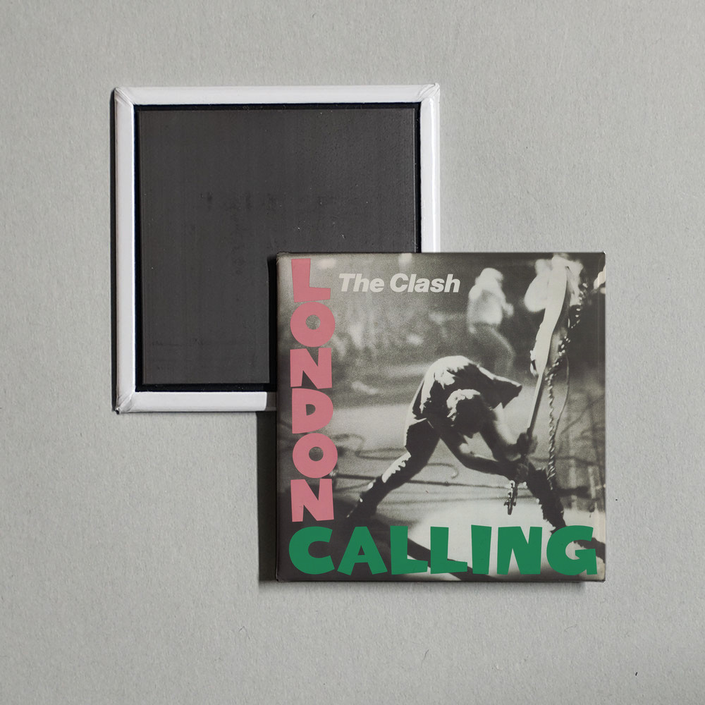 The Clash - London Calling (Remastered) Album Cover Locker Fridge Magnet The Clash - London Calling (Remastered) Album Cover Locker Fridge Magnet