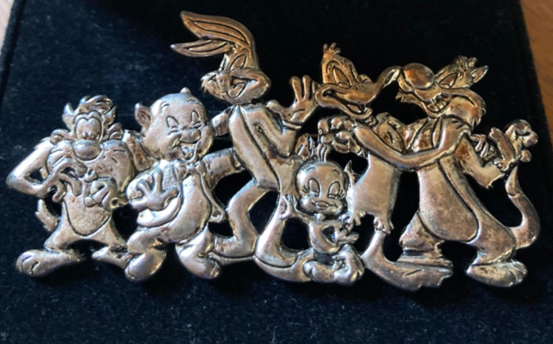 Vintage Looney Tunes/Warner Brothers Brooch-1994 Vintage Looney Tunes/Warner Brothers Brooch-1994