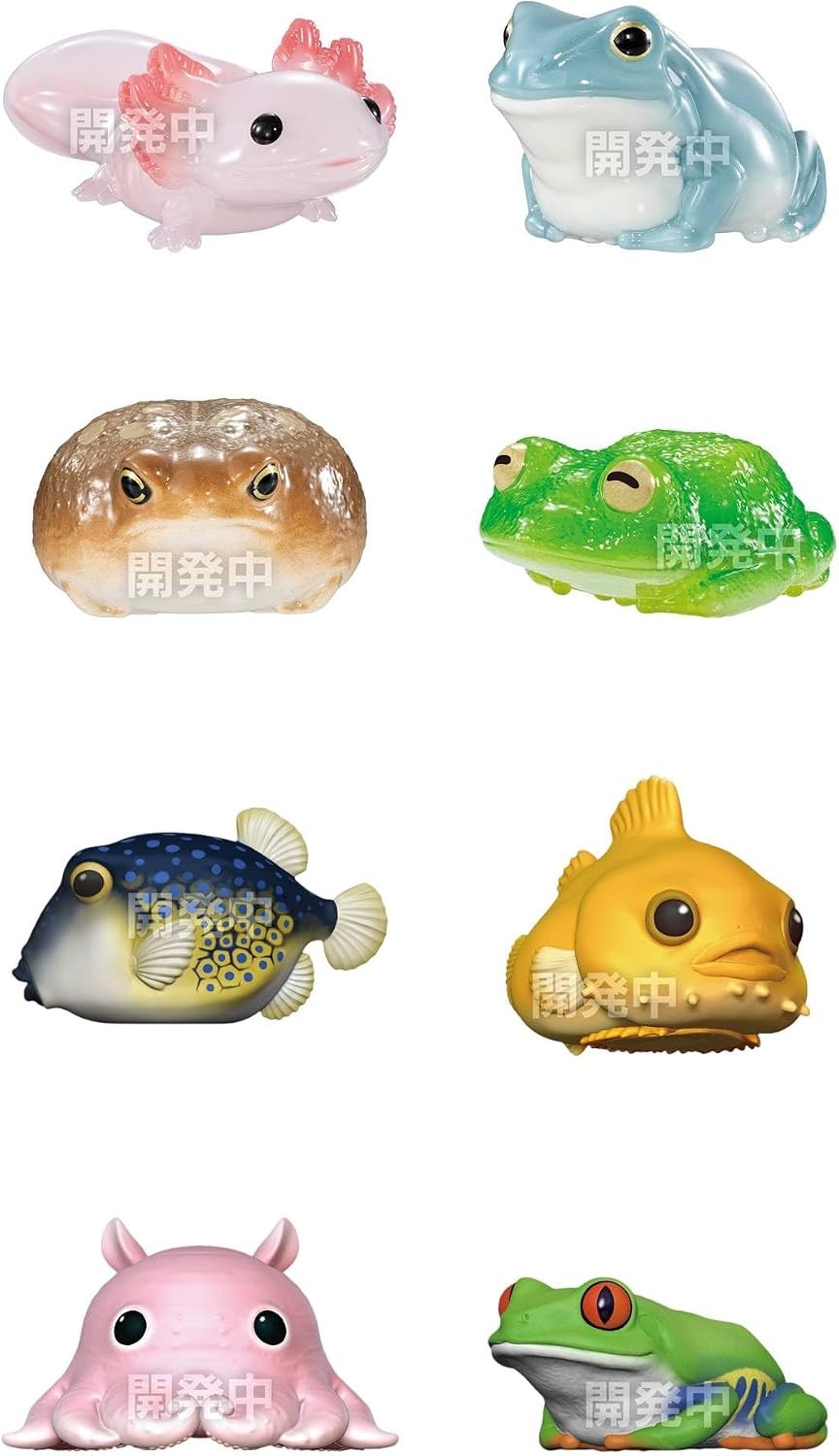 Uru-Tsuya Tenori Friends Glossy Wet-Look Soft Vinyl Figure 8 types Comp Set New