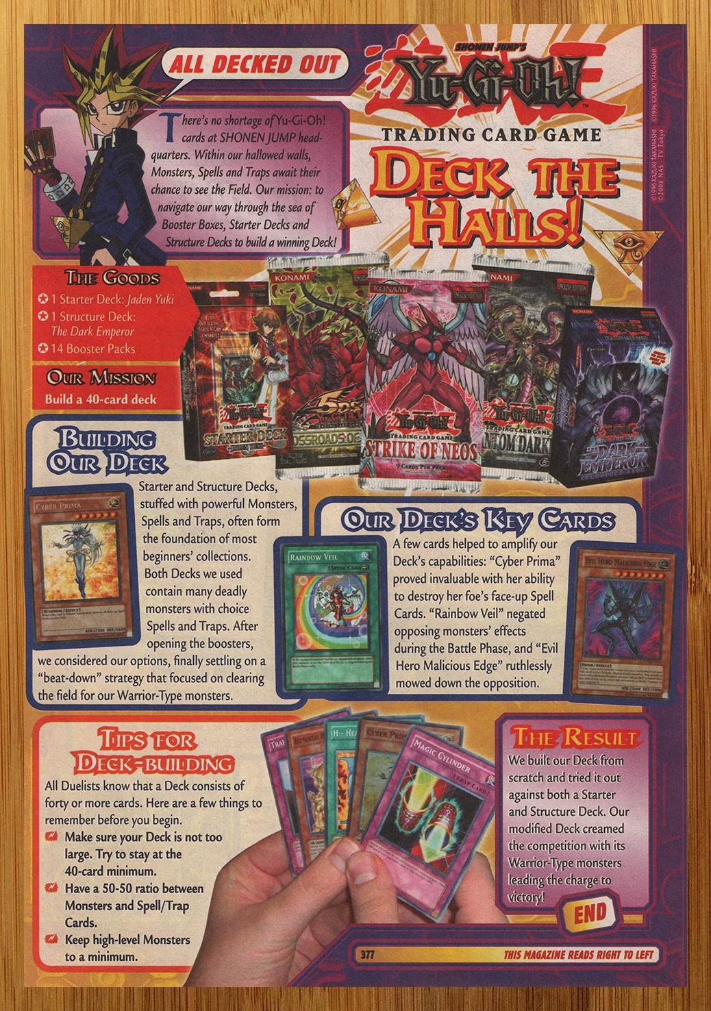 2007 Yu-Gi-Oh Trading Card Game Print Ad/Poster Strike of Neos CCG Pop Art 00s