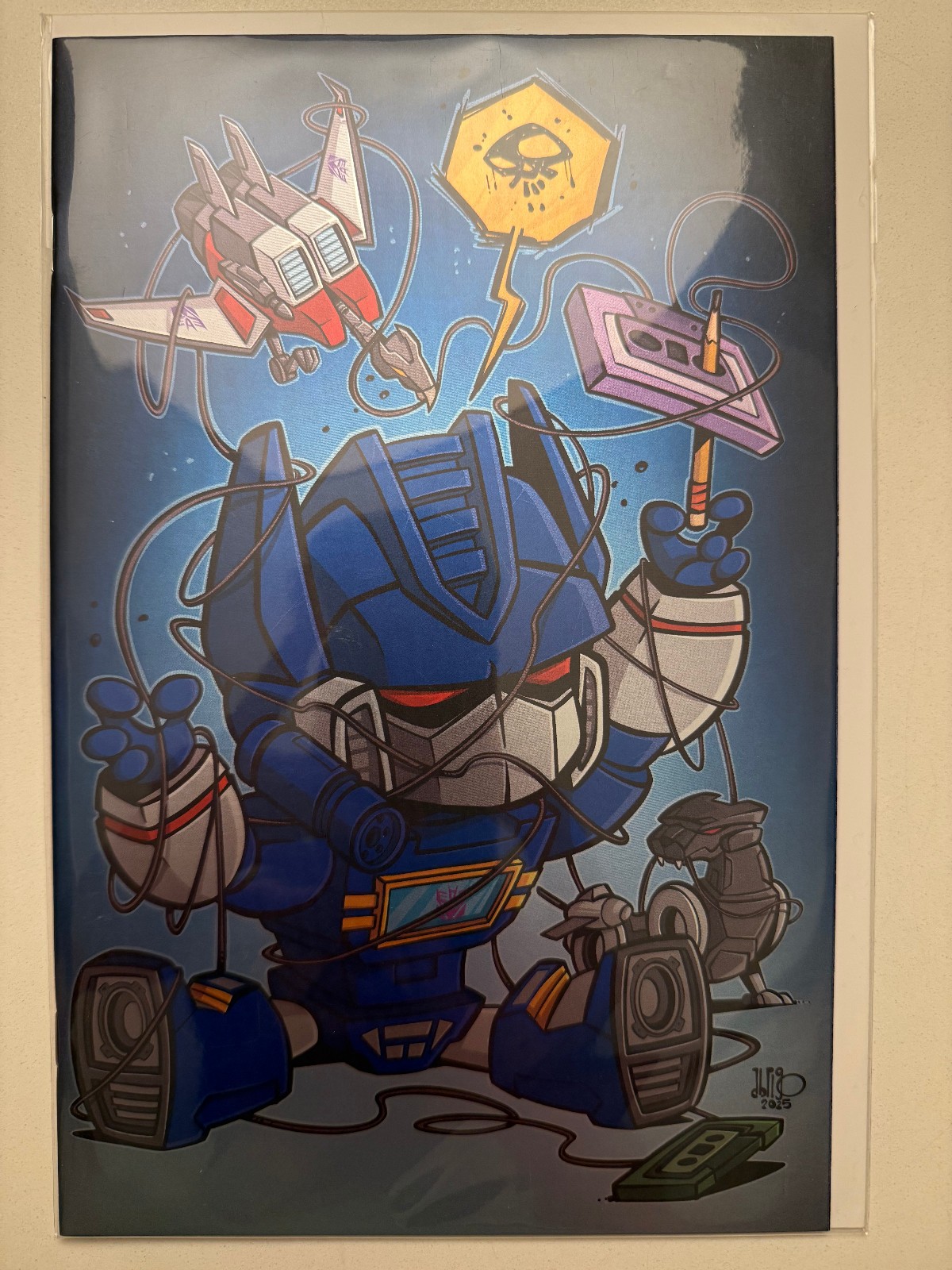 2025 SDCC Exclusive Image COMIC TRANSFORMERS #22 FREELY ABRIGO Foil cover